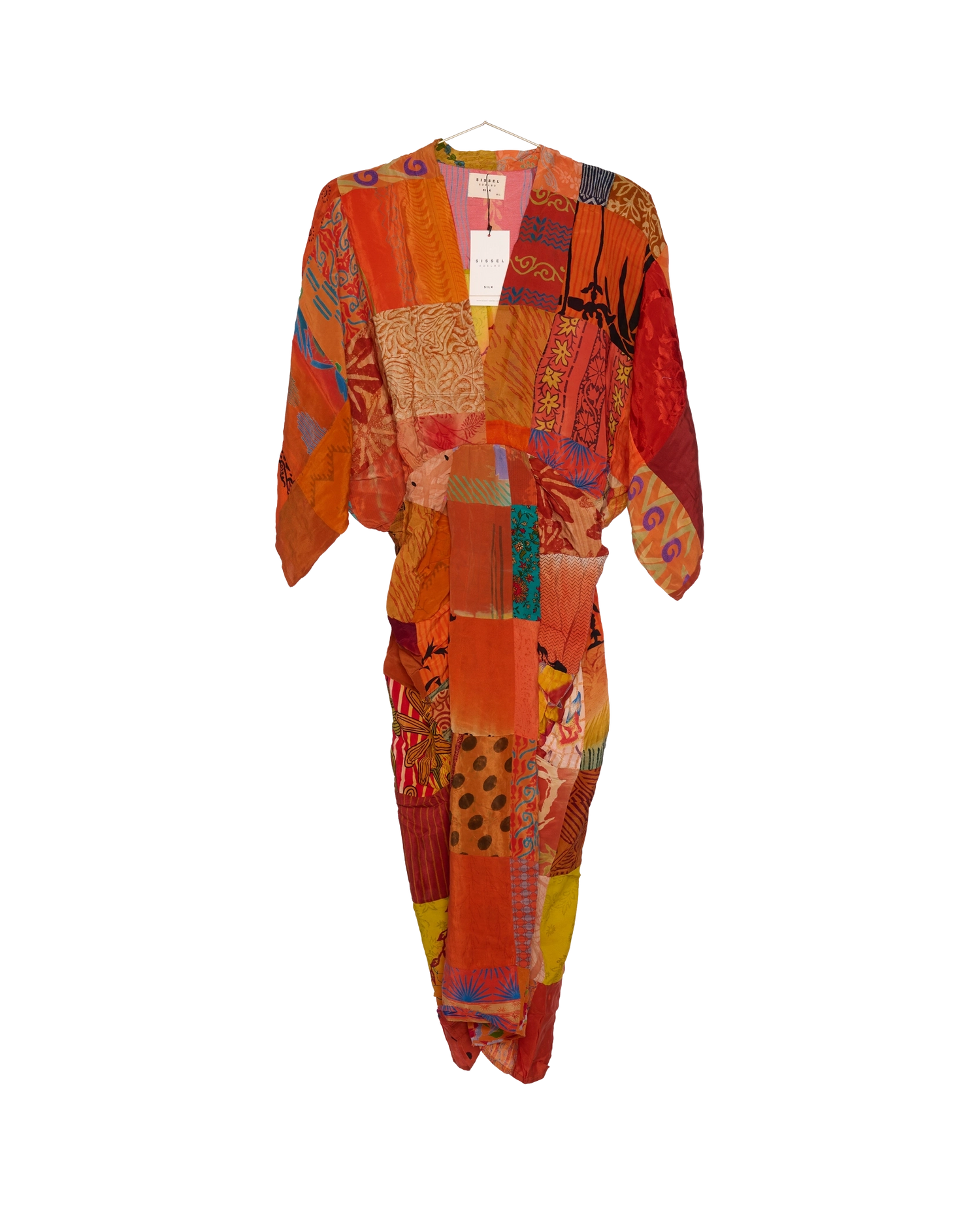 Juno SILK Patchwork Dress - No. 80