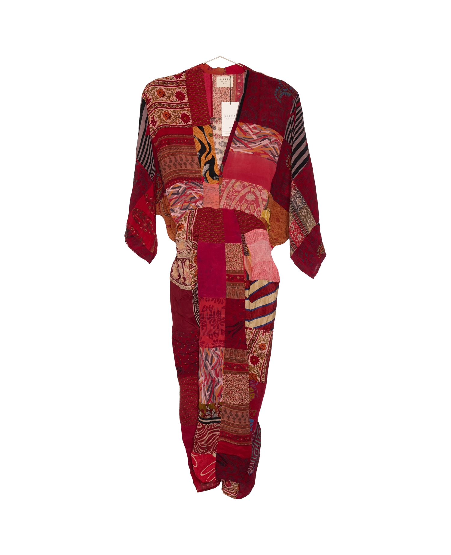 Juno SILK Patchwork Dress - No. 83