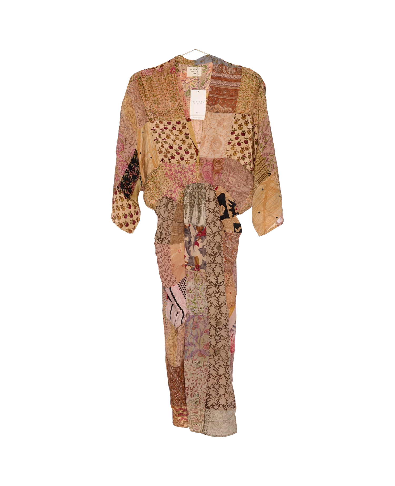 Juno SILK Patchwork Dress - No. 89