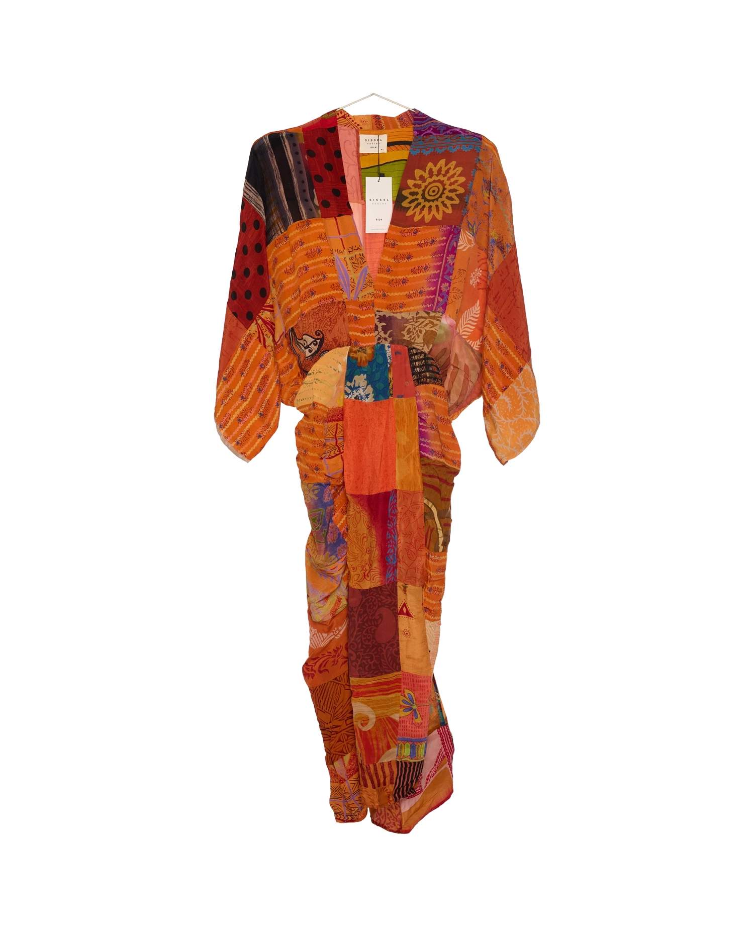 Juno SILK Patchwork Dress - No. 91