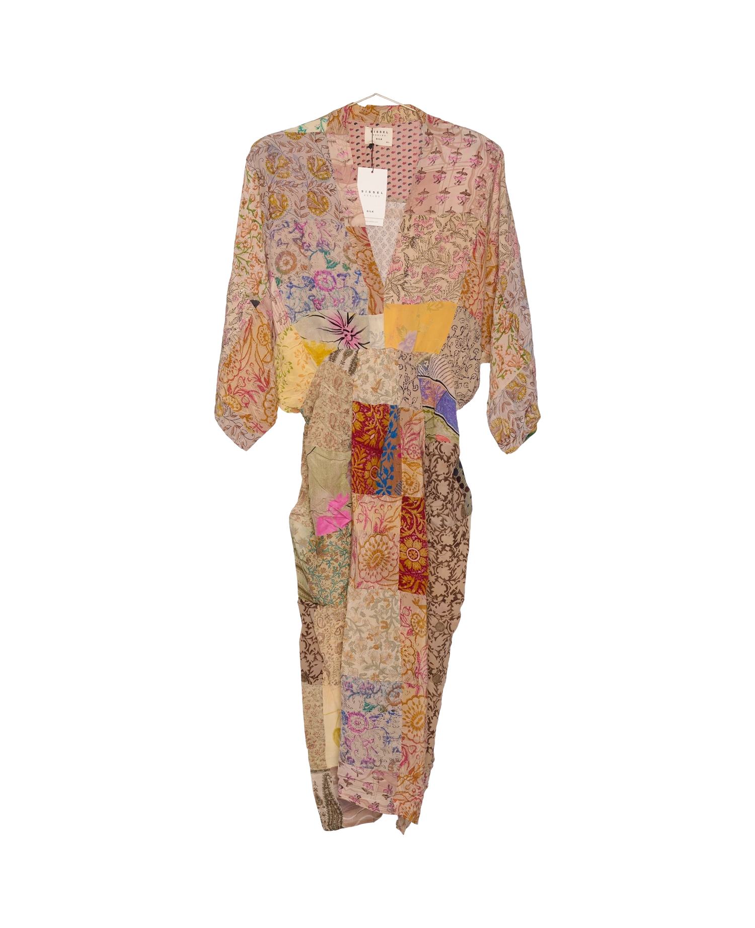 Juno SILK Patchwork Dress - No. 98