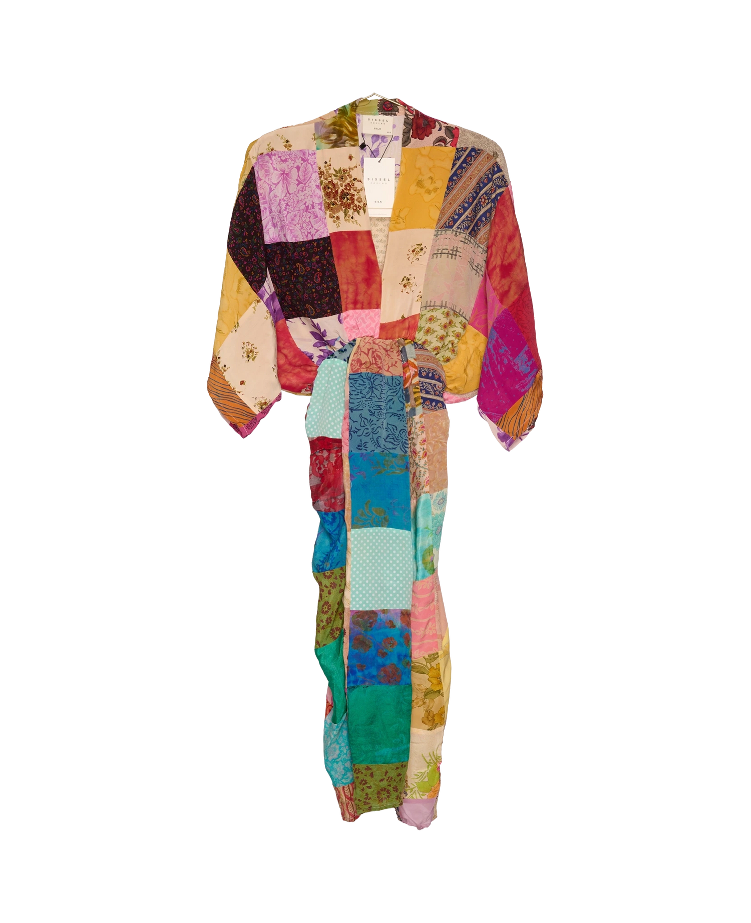 Juno SILK Patchwork Dress - No. 204