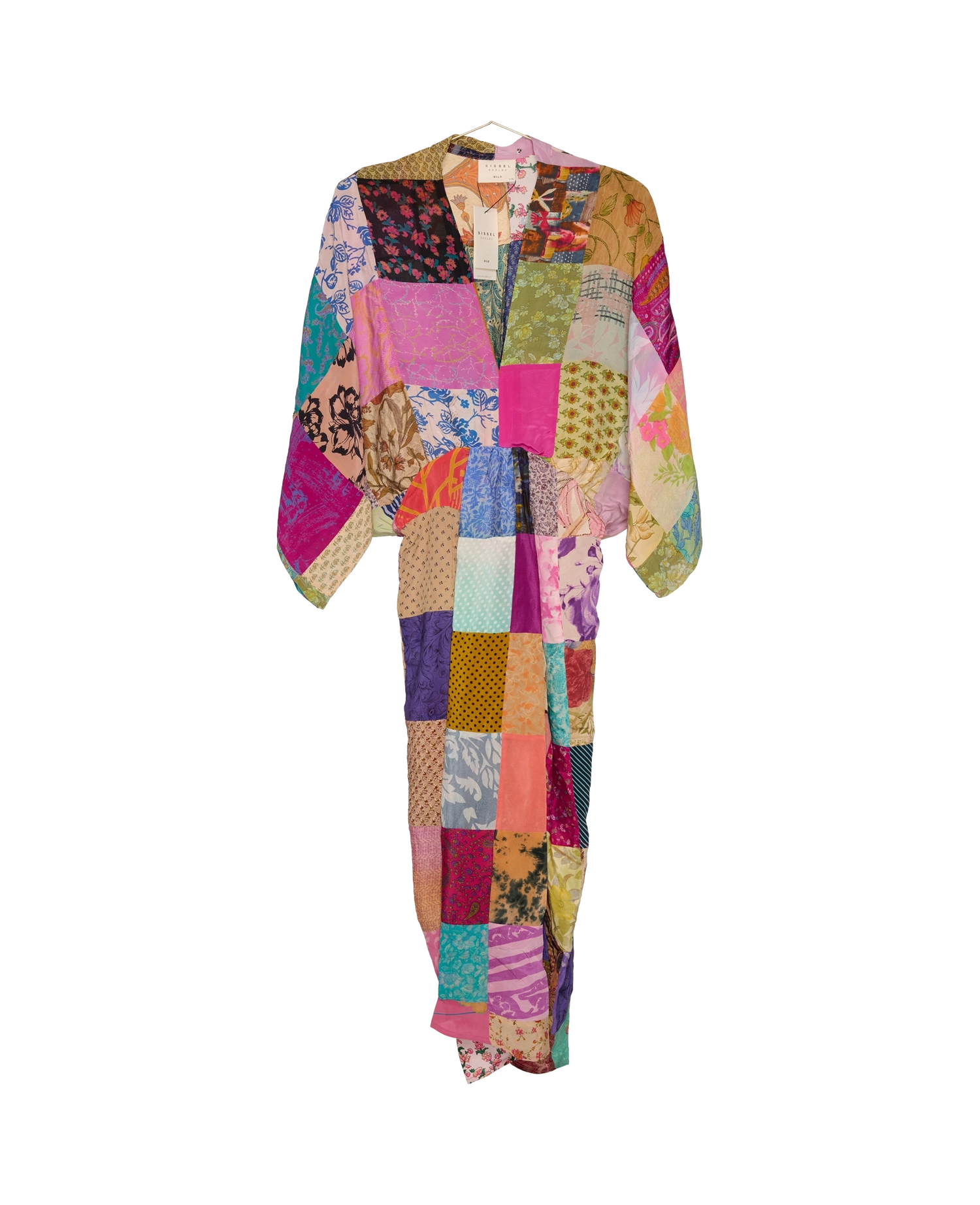 Juno SILK Patchwork Dress - No. 206