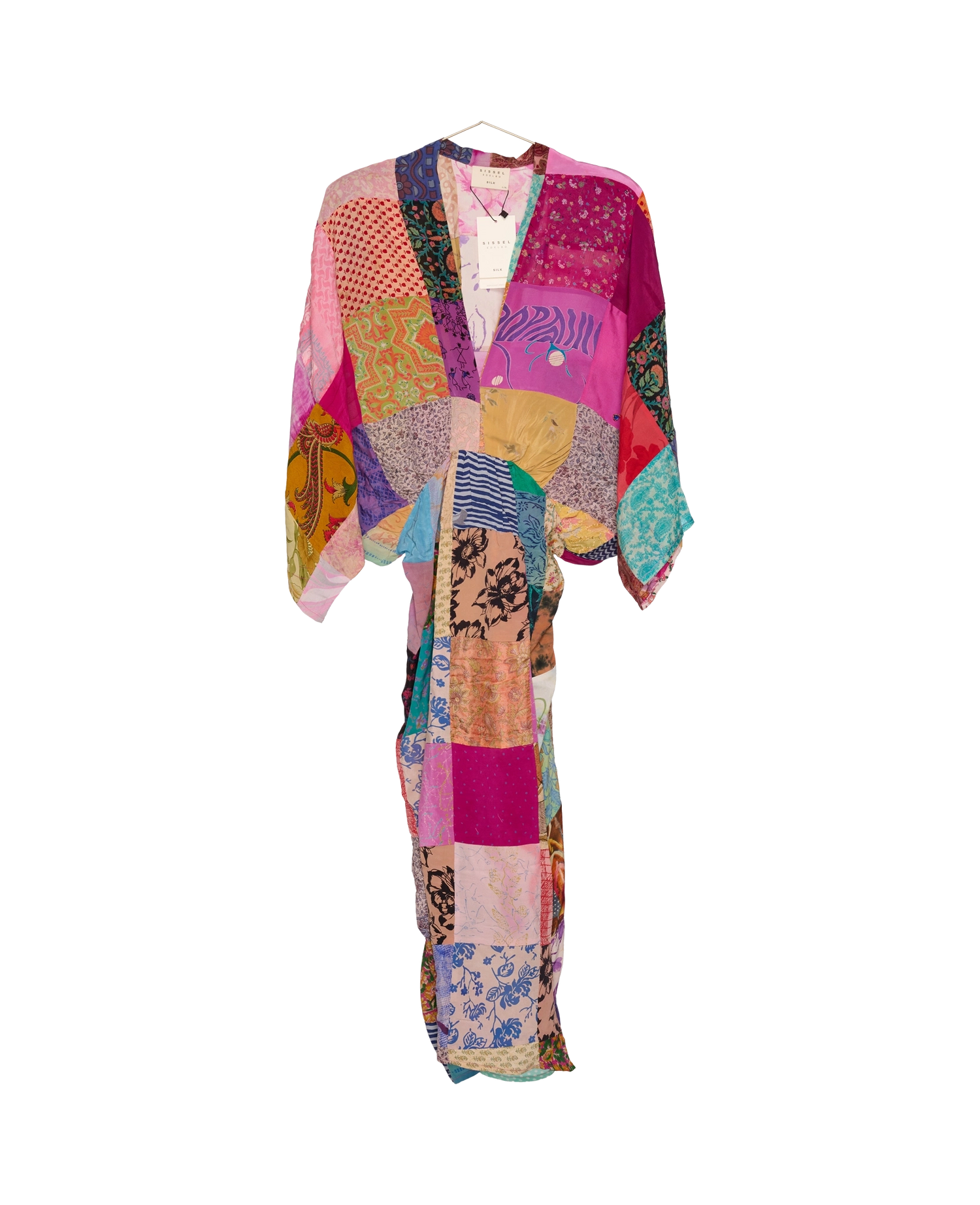 Juno SILK Patchwork Dress - No. 208