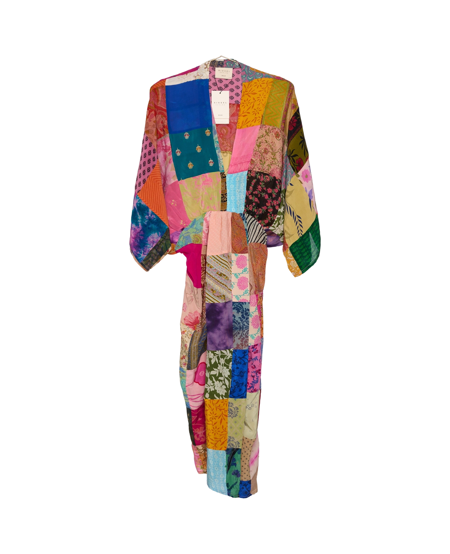 Juno SILK Patchwork Dress - No. 213