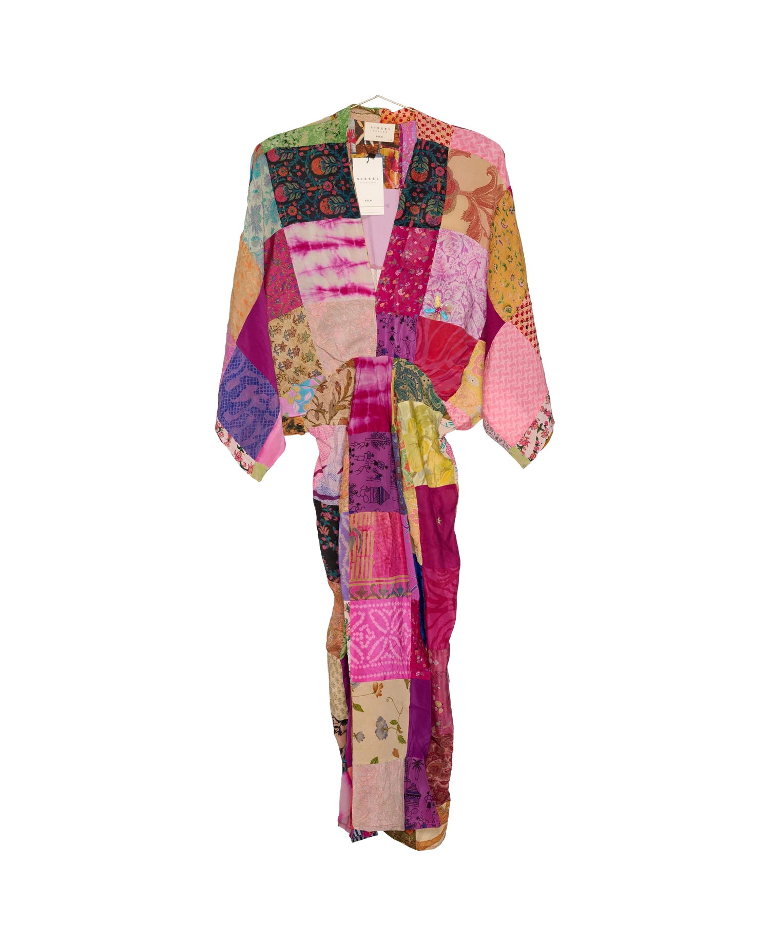 Juno SILK Patchwork Dress - No. 216