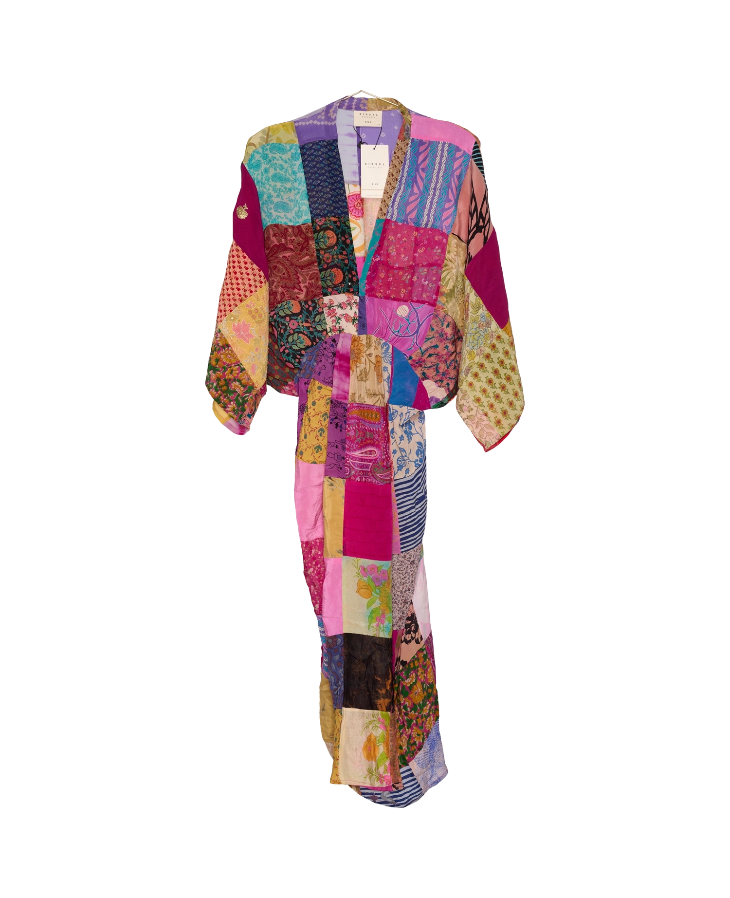 Juno SILK Patchwork Dress - No. 217