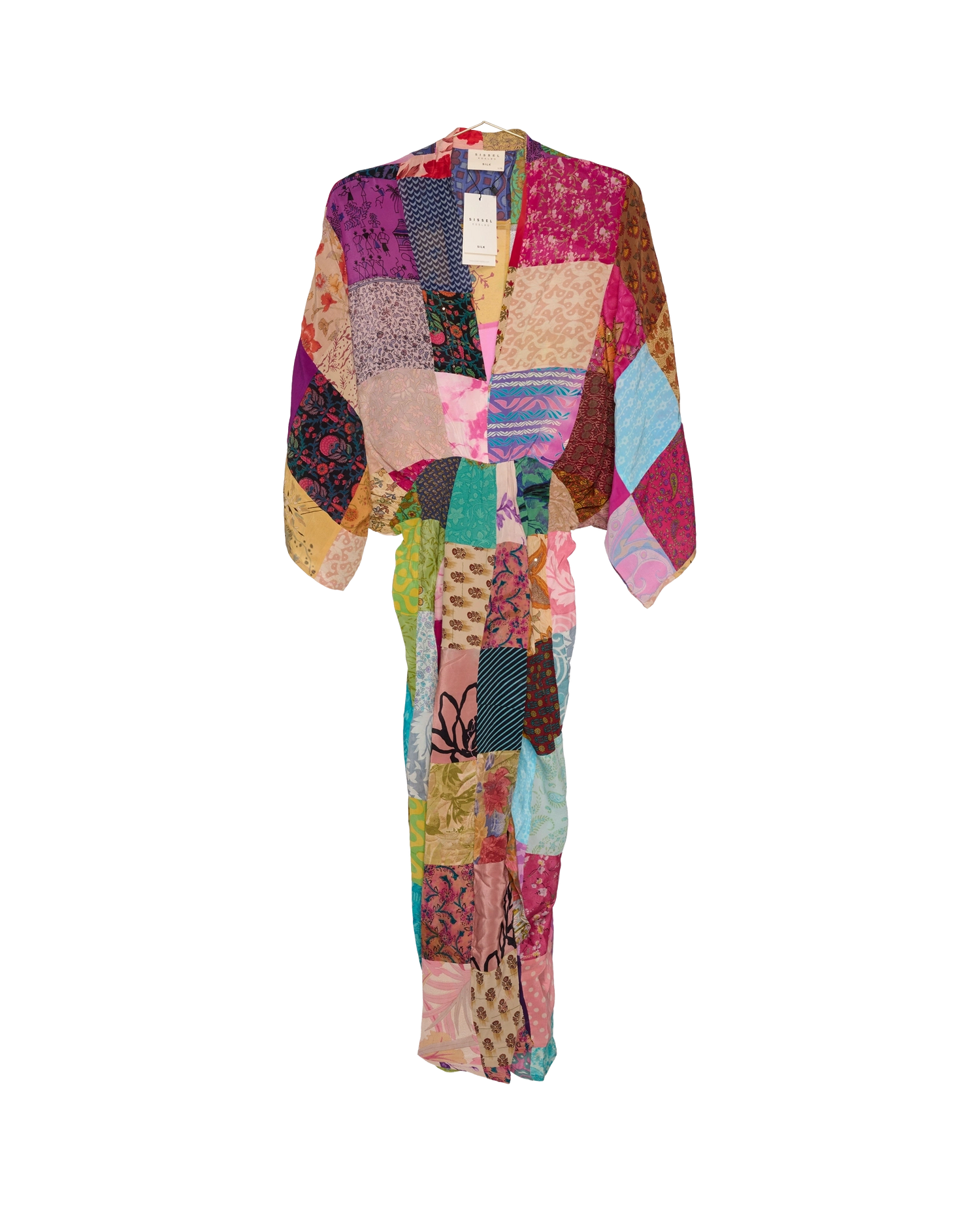Juno SILK Patchwork Dress - No. 218