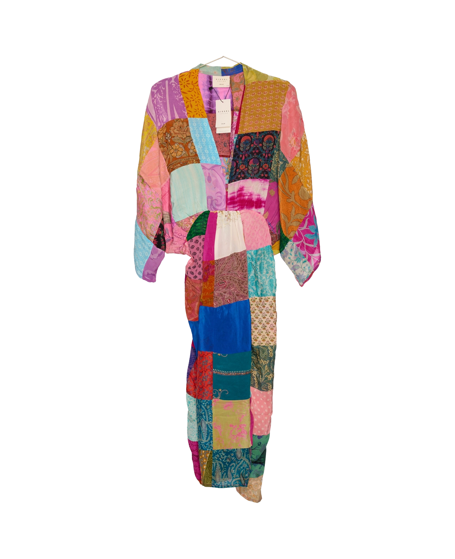 Juno SILK Patchwork Dress - No. 225
