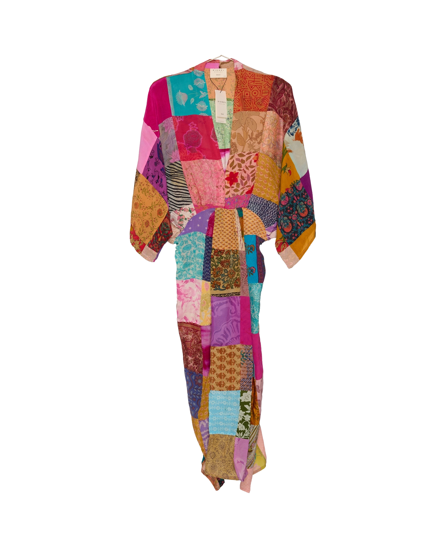 Juno SILK Patchwork Dress - No. 226
