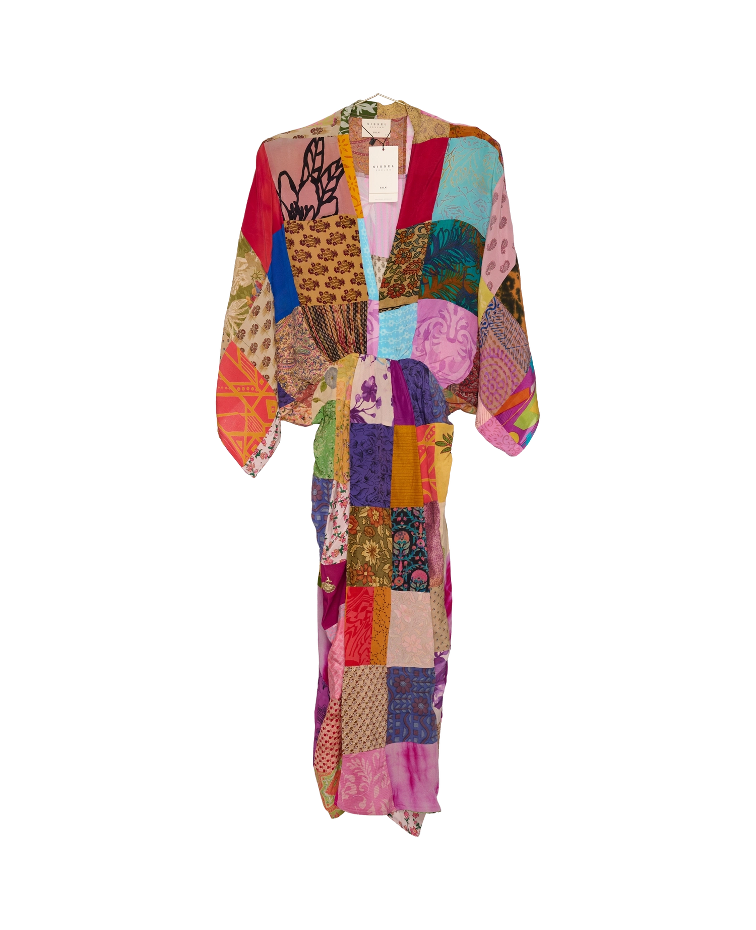 Juno SILK Patchwork Dress - No. 230