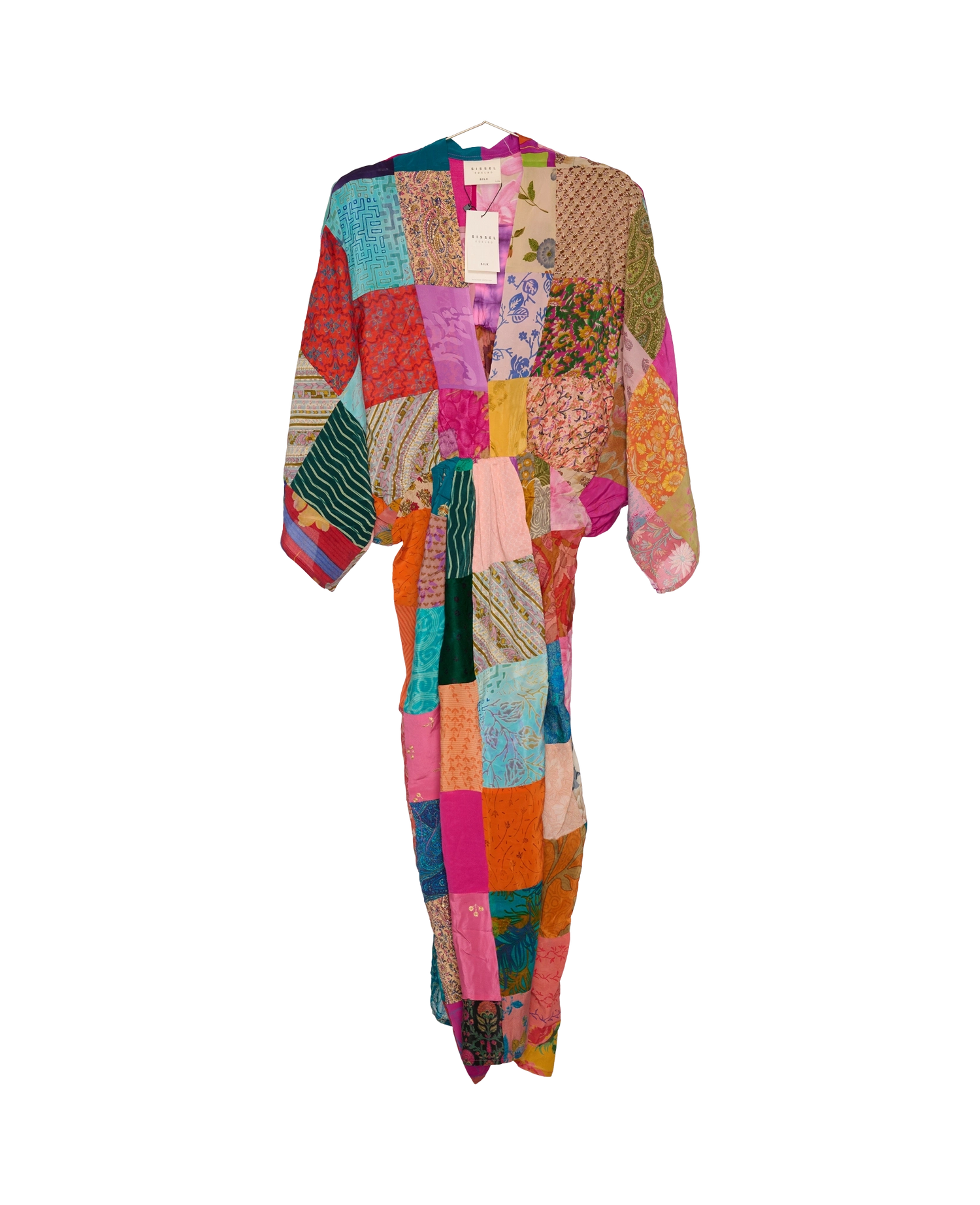 Juno SILK Patchwork Dress - No. 232