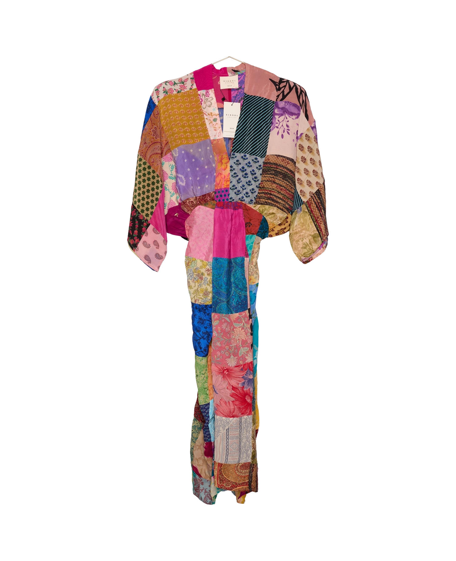 Juno SILK Patchwork Dress - No. 240