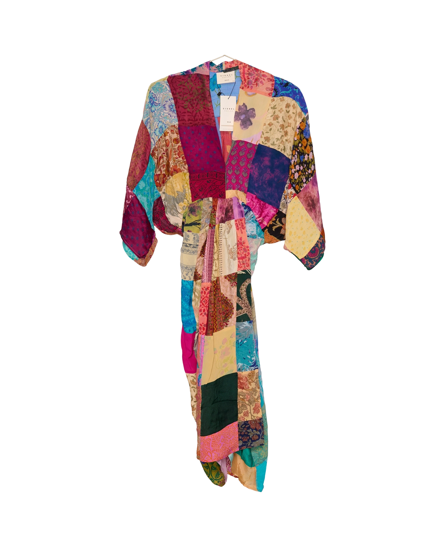 Juno SILK Patchwork Dress - No. 244