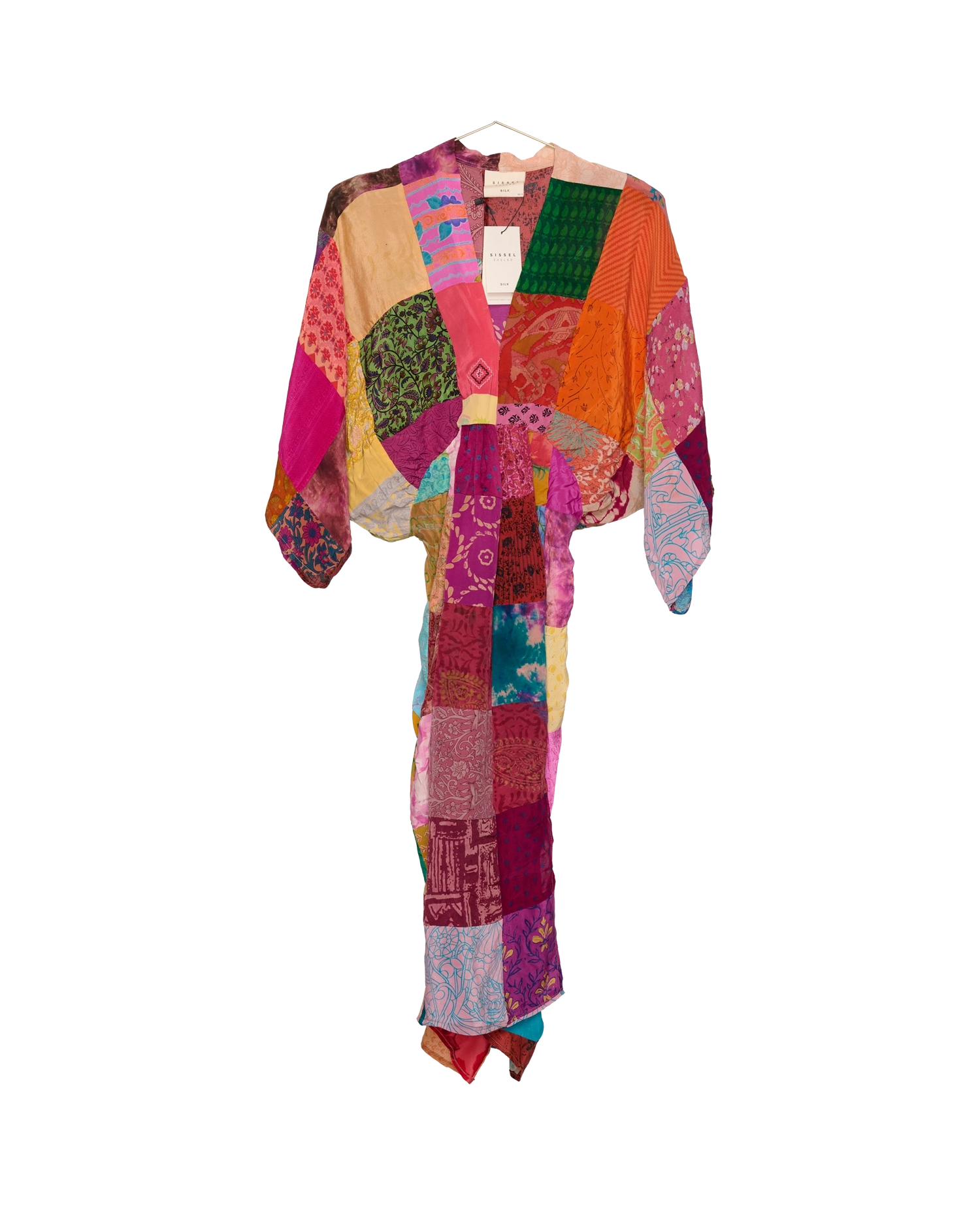 Juno SILK Patchwork Dress - No. 246