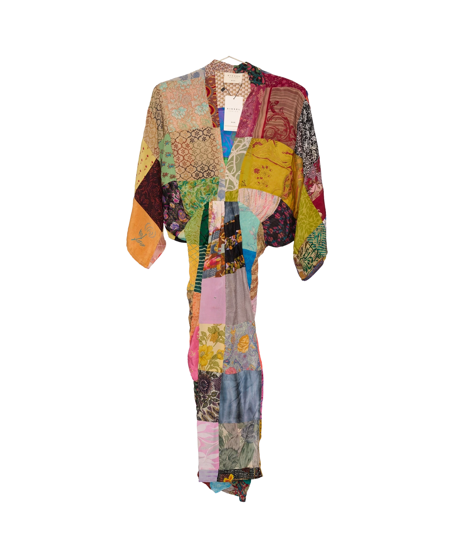 Juno SILK Patchwork Dress - No. 251