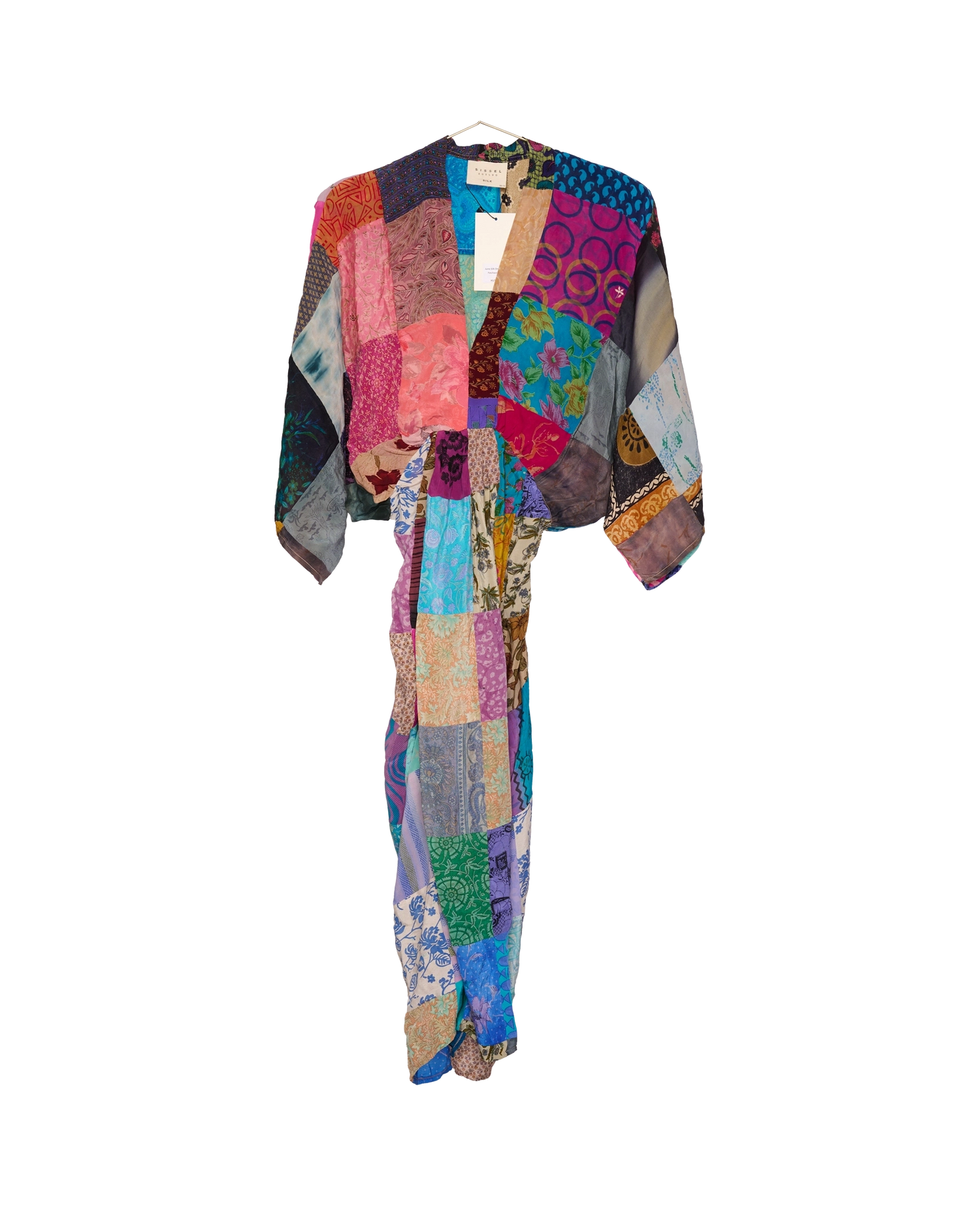 Juno SILK Patchwork Dress - No. 252