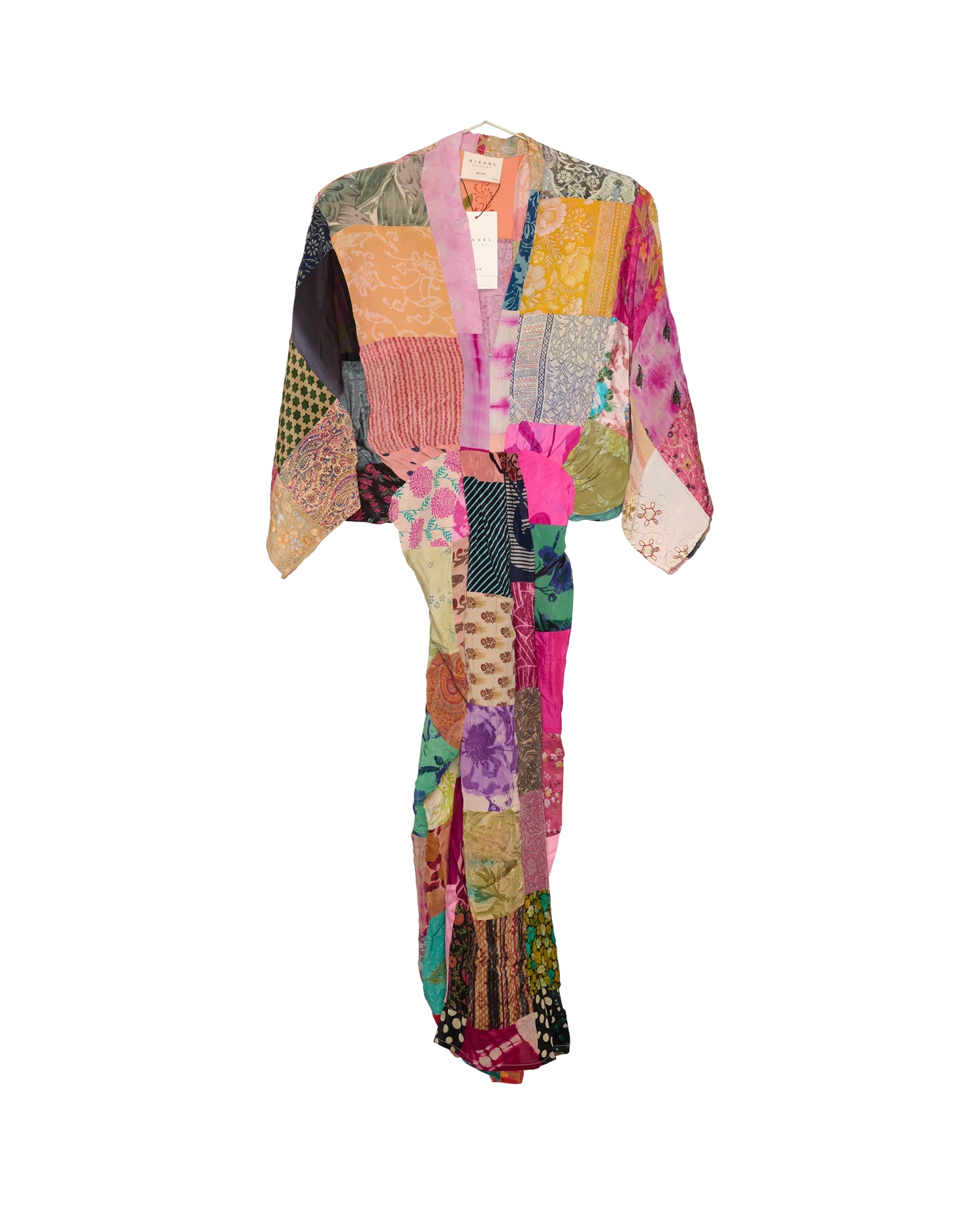 Juno SILK Patchwork Dress - No. 257