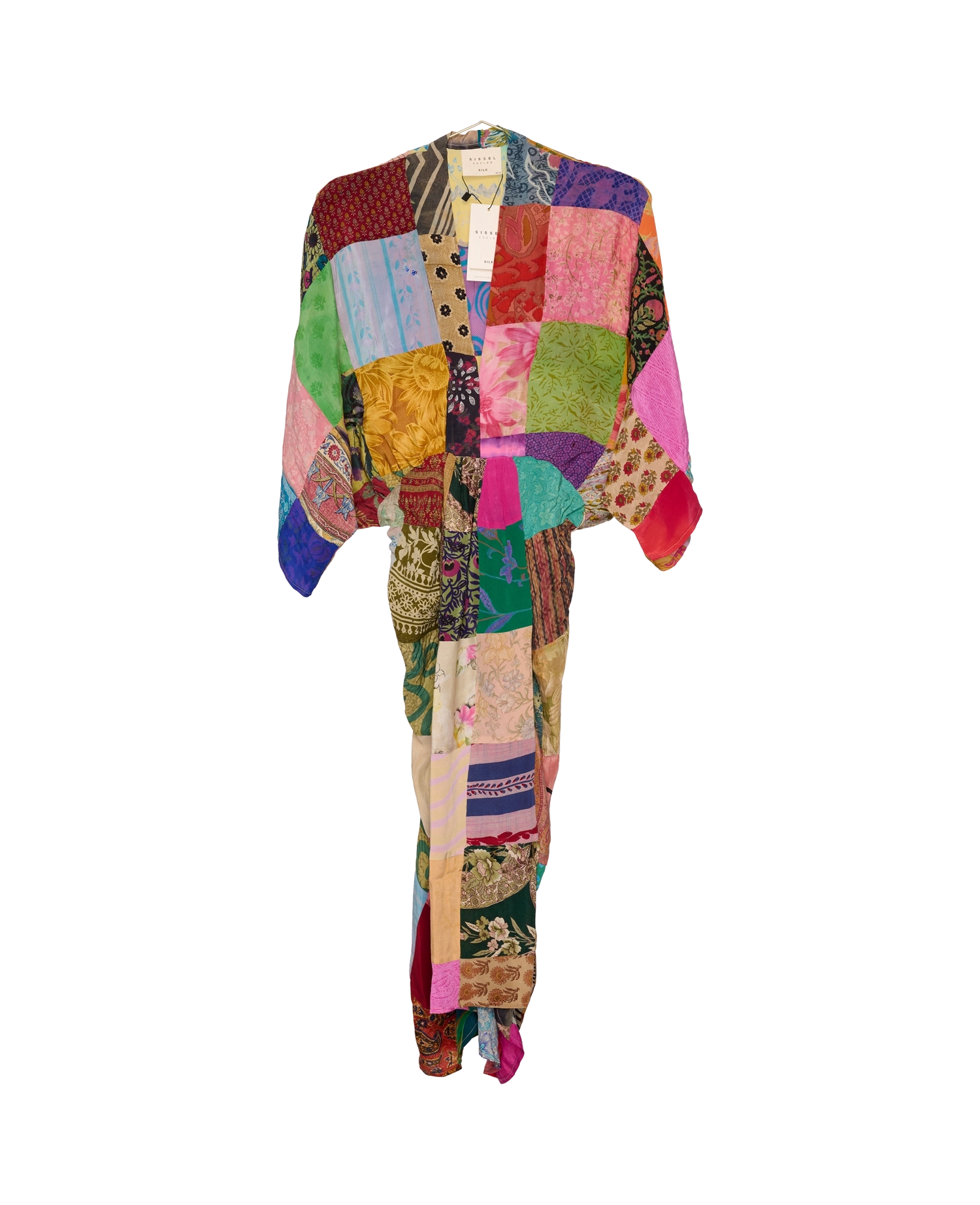 Juno SILK Patchwork Dress - No. 258