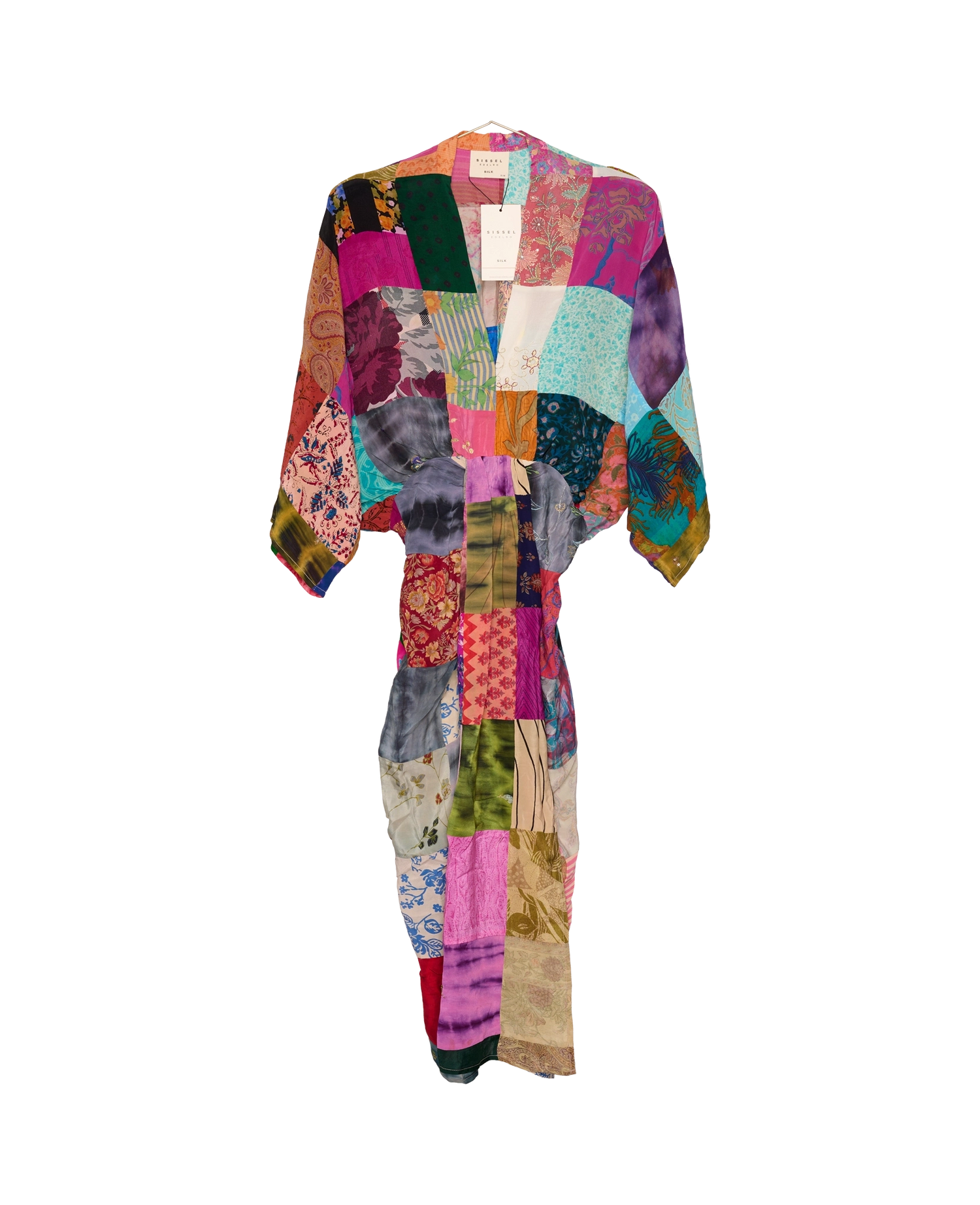 Juno SILK Patchwork Dress - No. 265