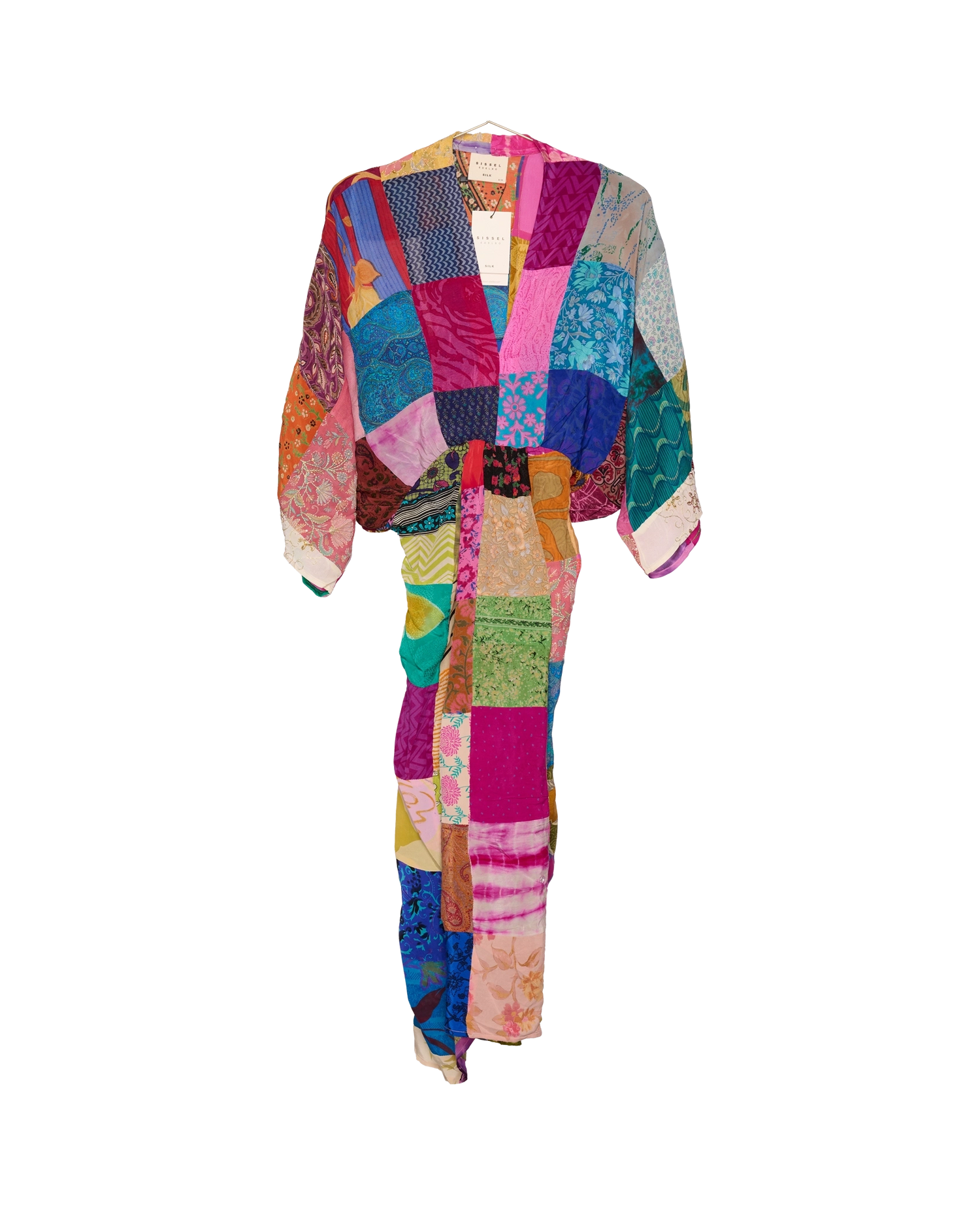 Juno SILK Patchwork Dress - No. 268
