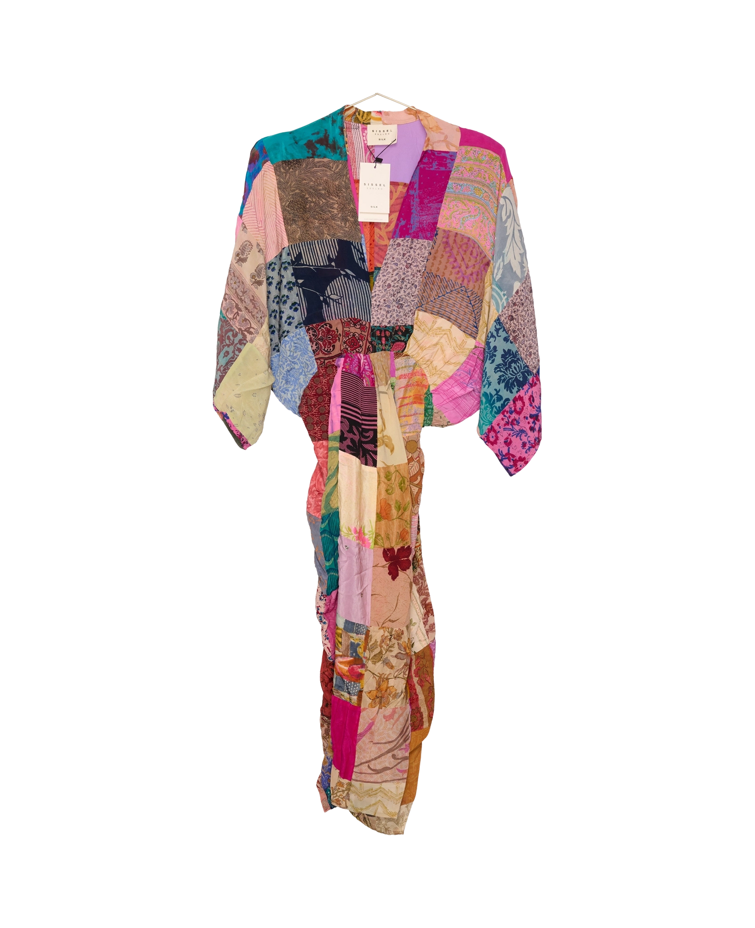 Juno SILK Patchwork Dress - No. 269