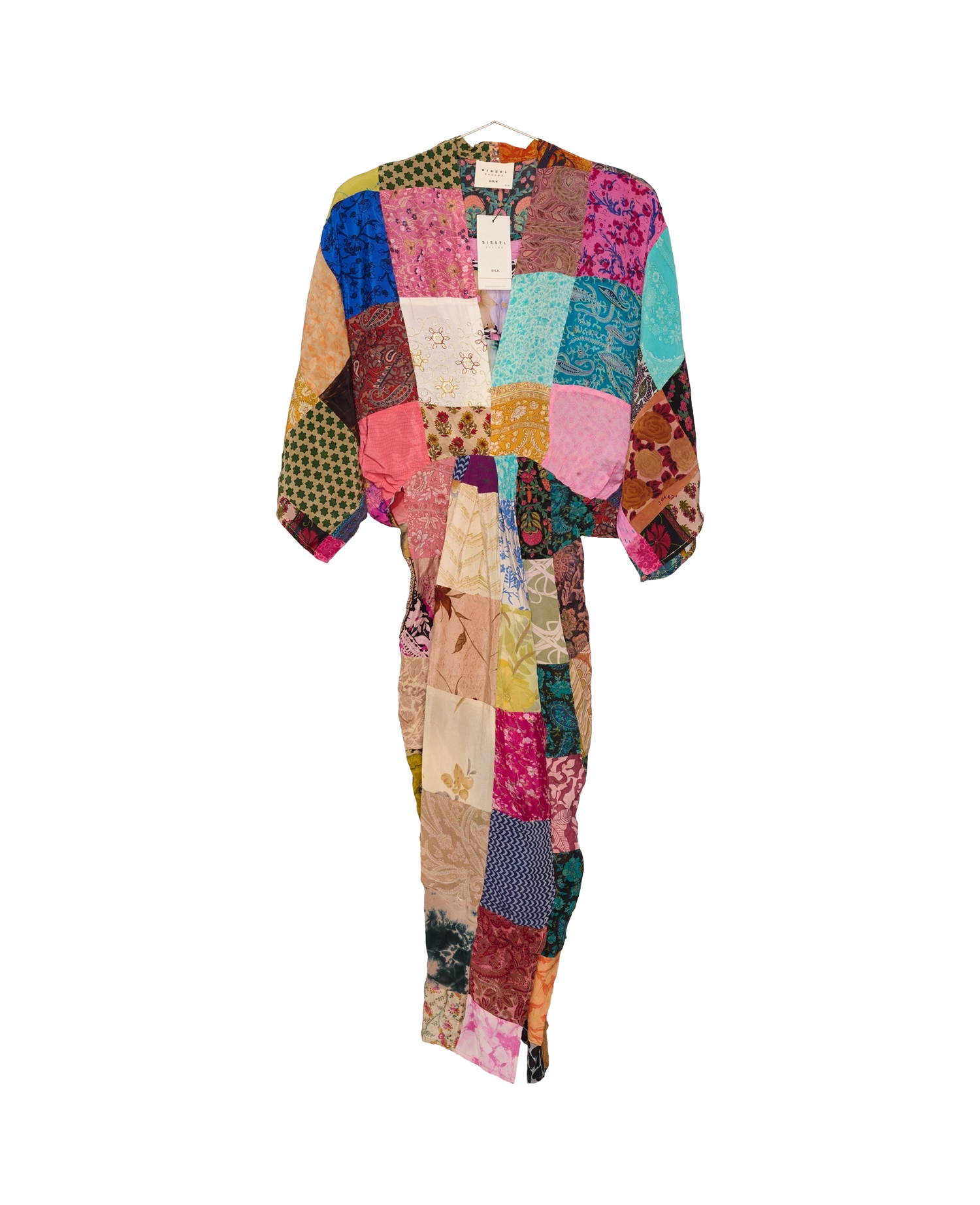 Juno SILK Patchwork Dress - No. 271