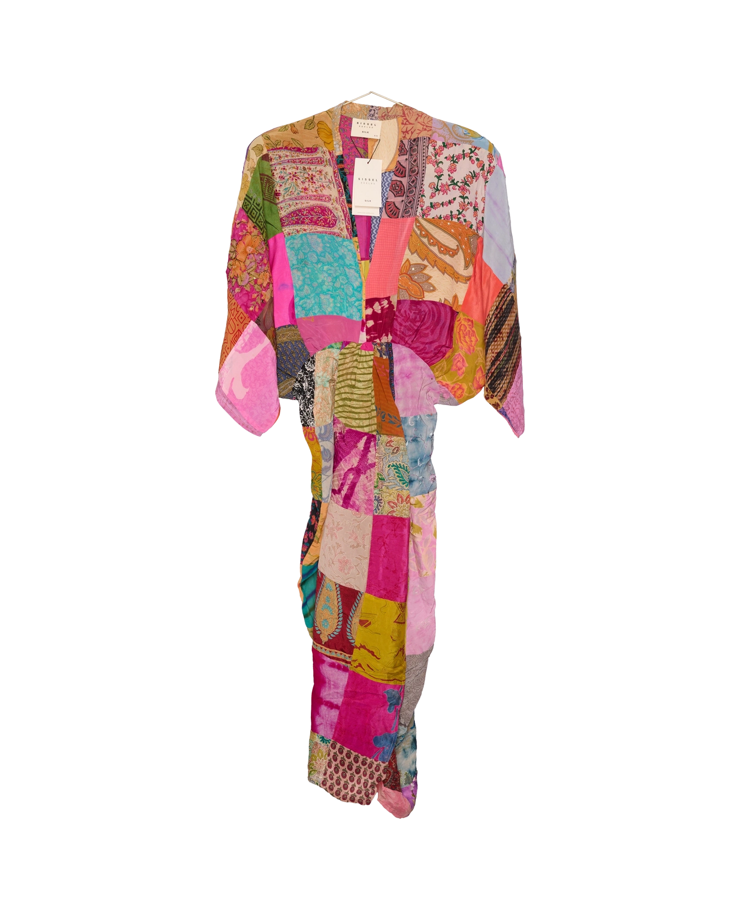 Juno SILK Patchwork Dress - No. 274