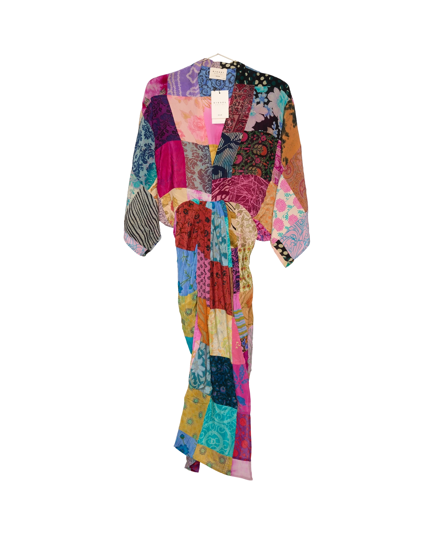 Juno SILK Patchwork Dress - No. 281