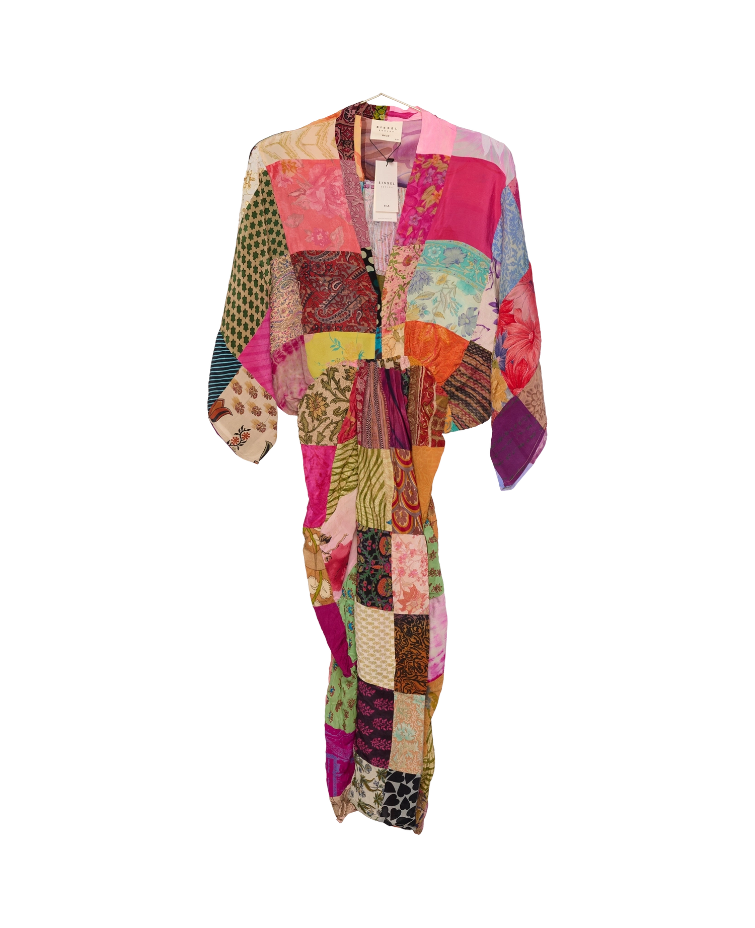 Juno SILK Patchwork Dress - No. 282