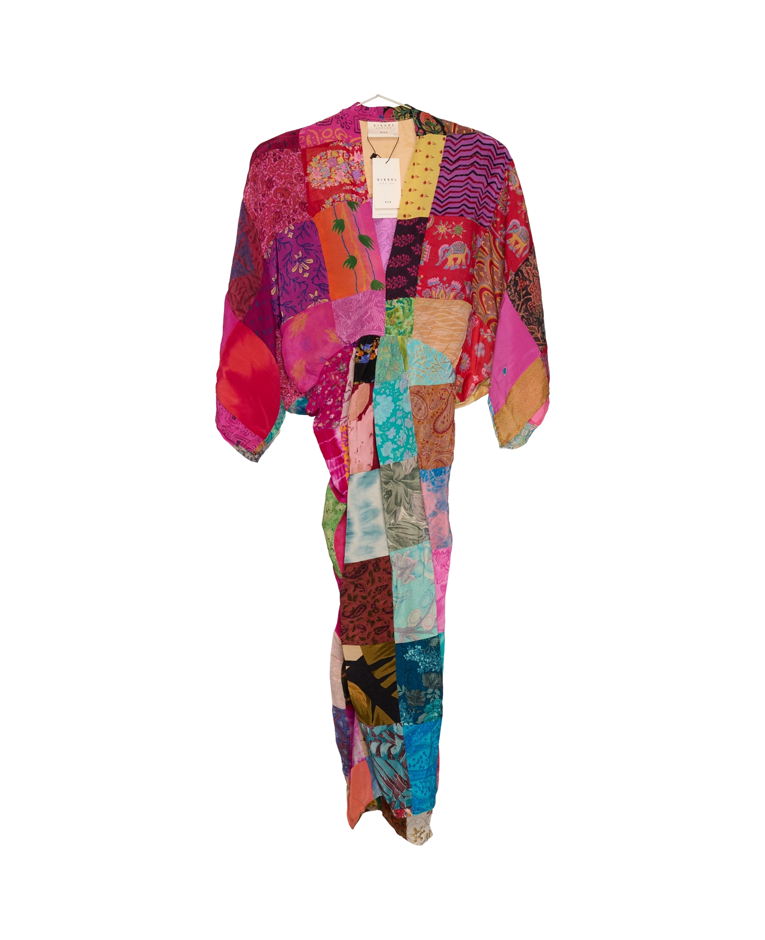 Juno SILK Patchwork Dress - No. 297