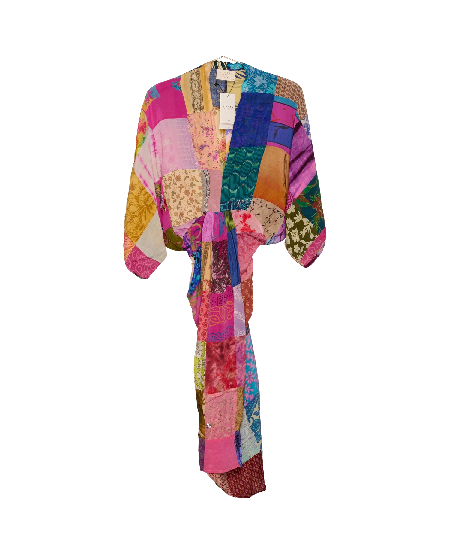 Juno SILK Patchwork Dress - No. 299