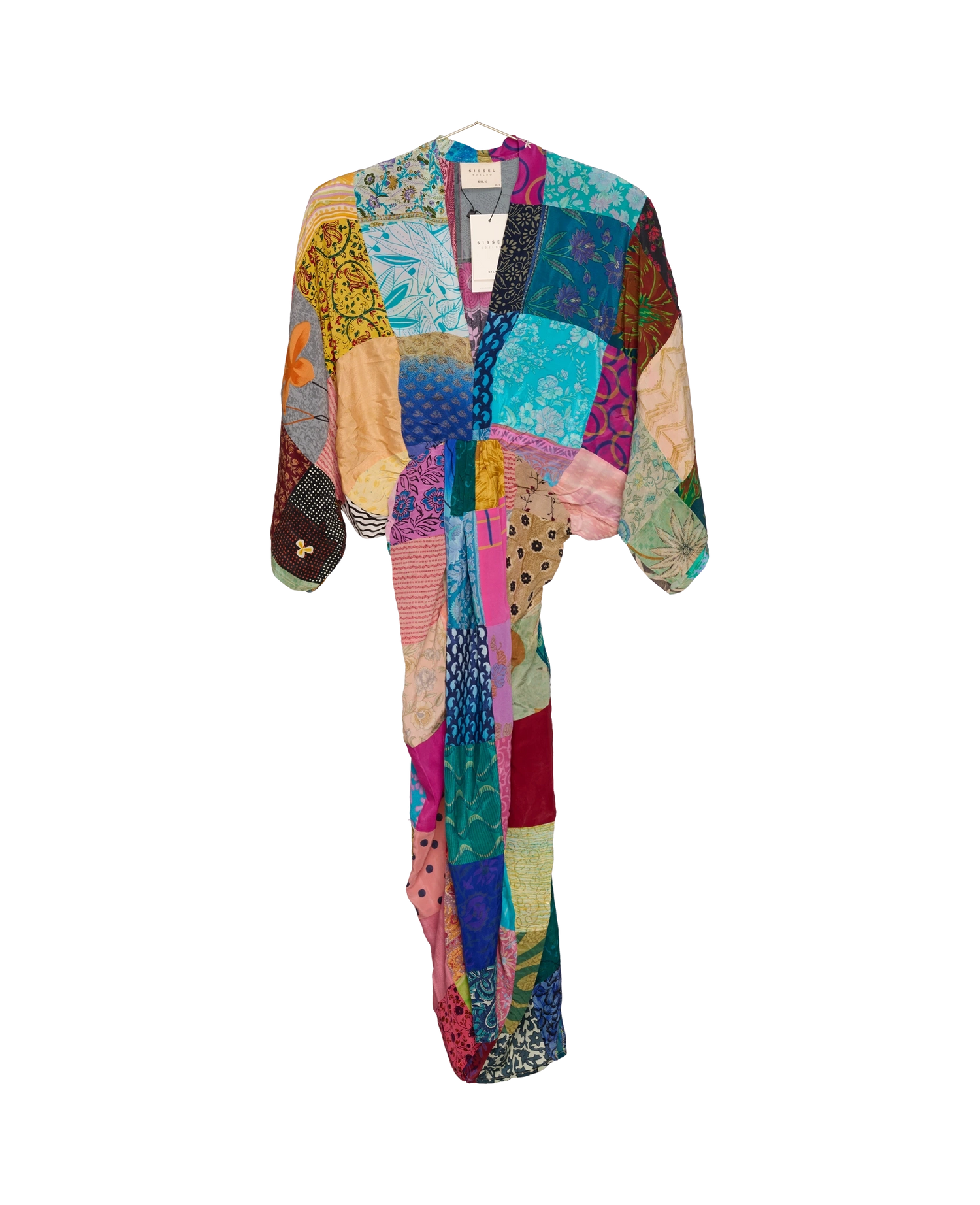 Juno SILK Patchwork Dress - No. 301