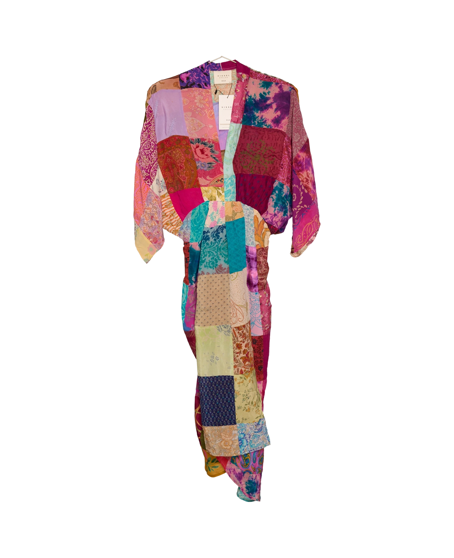 Juno SILK Patchwork Dress - No. 313