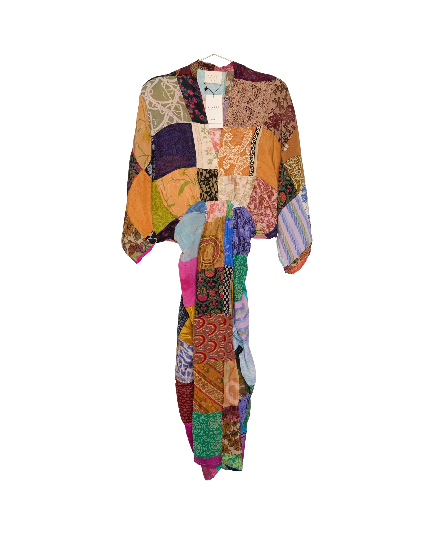 Juno SILK Patchwork Dress - No. 324