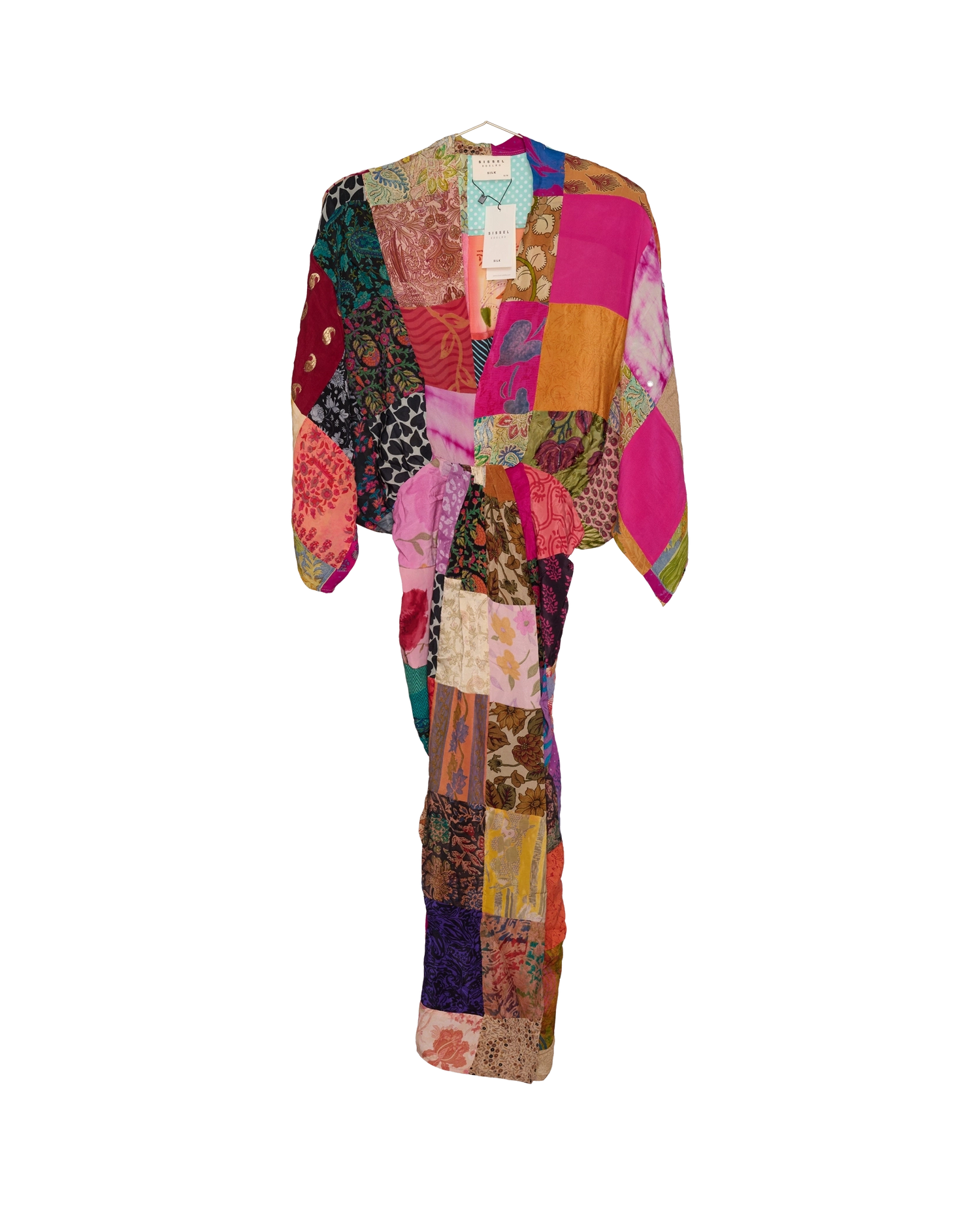 Juno SILK Patchwork Dress - No. 325