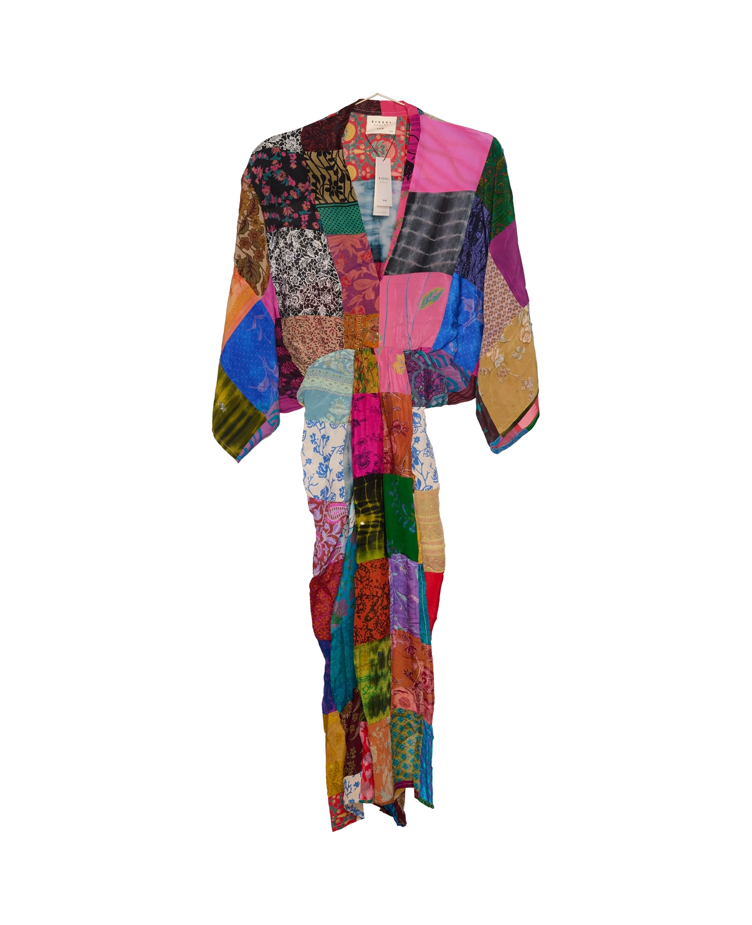 Juno SILK Patchwork Dress - No. 335