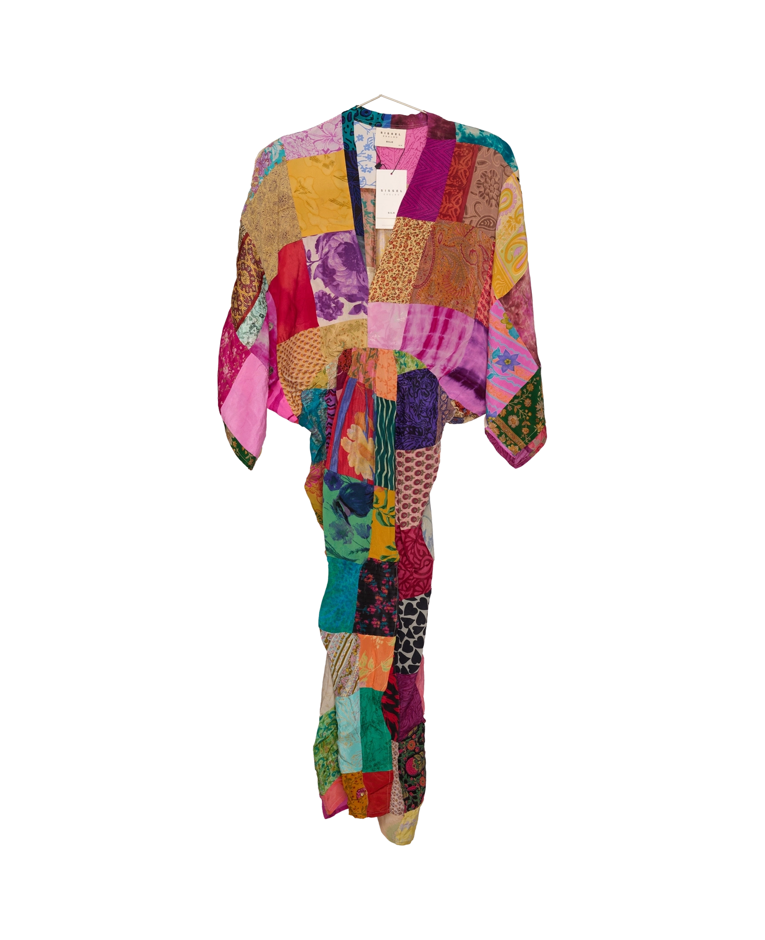 Juno SILK Patchwork Dress - No. 338