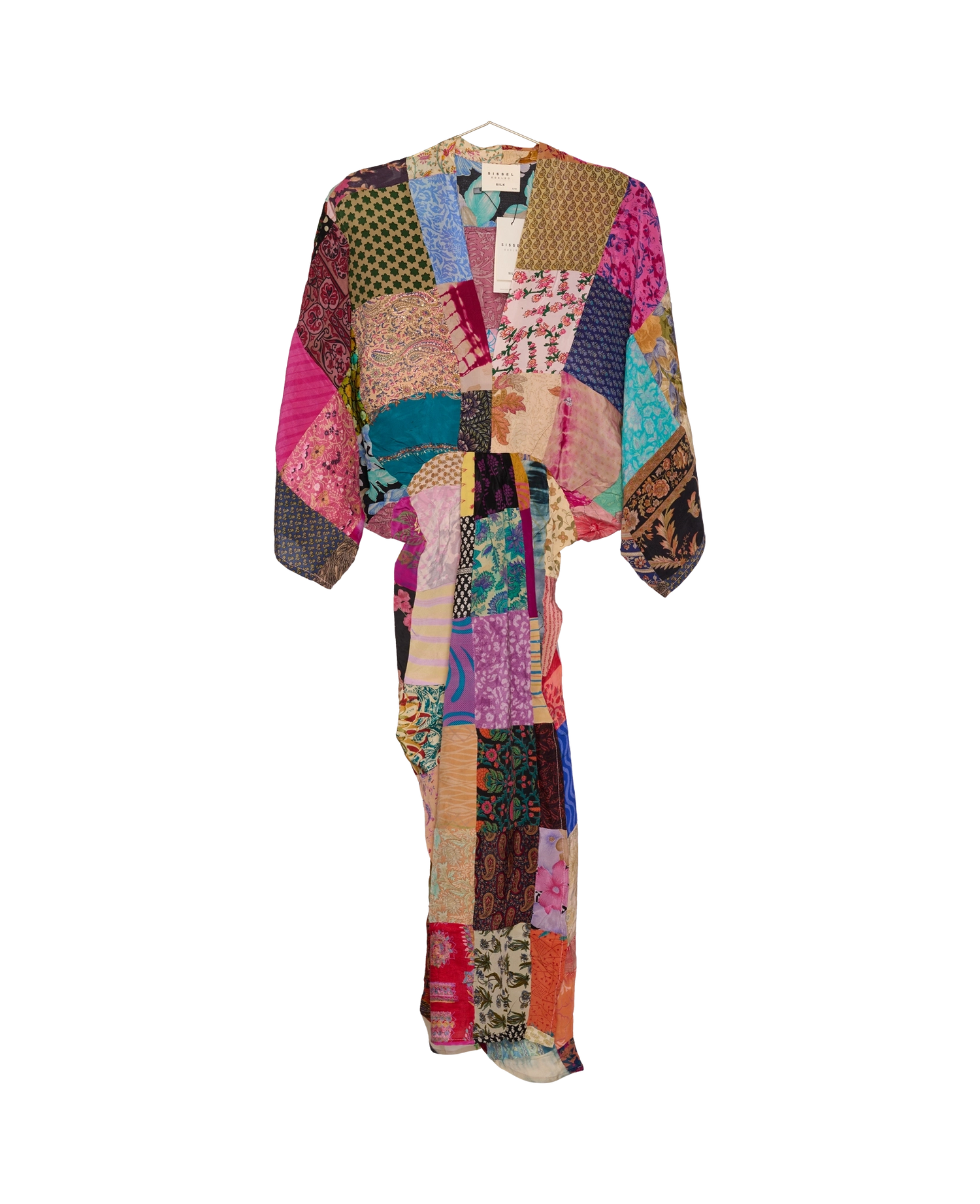 Juno SILK Patchwork Dress - No. 345