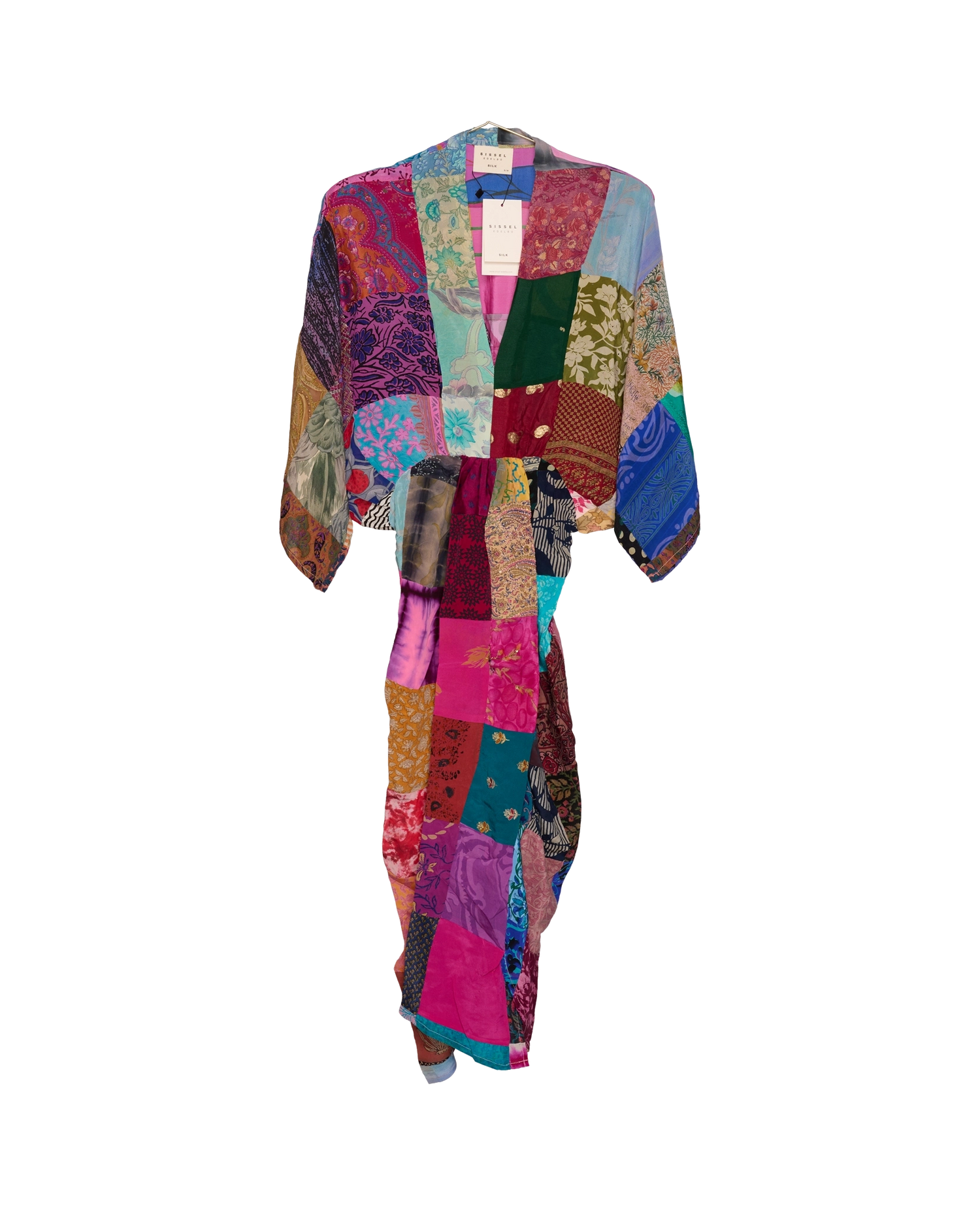 Juno SILK Patchwork Dress - No. 346