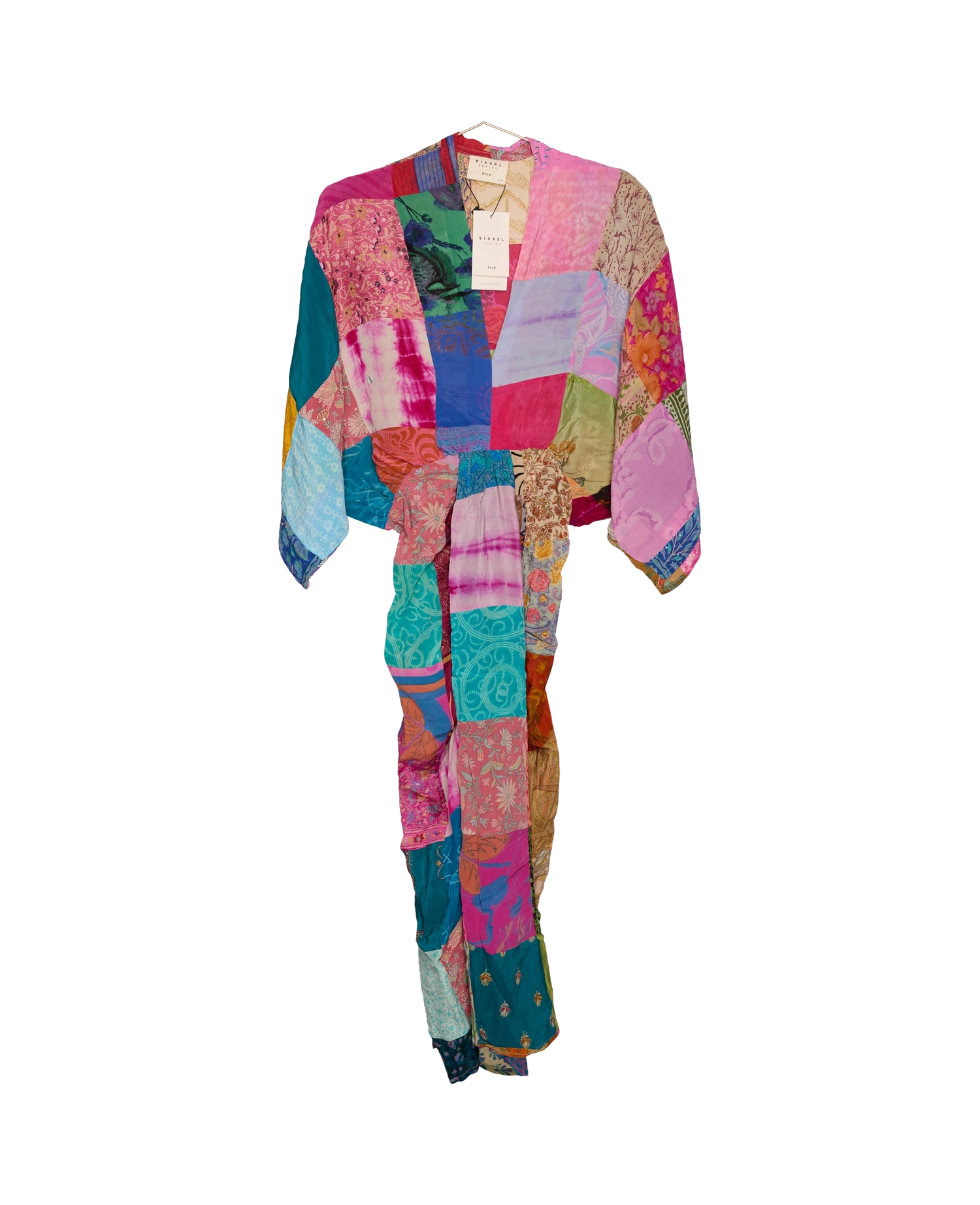 Juno SILK Patchwork Dress - No. 348