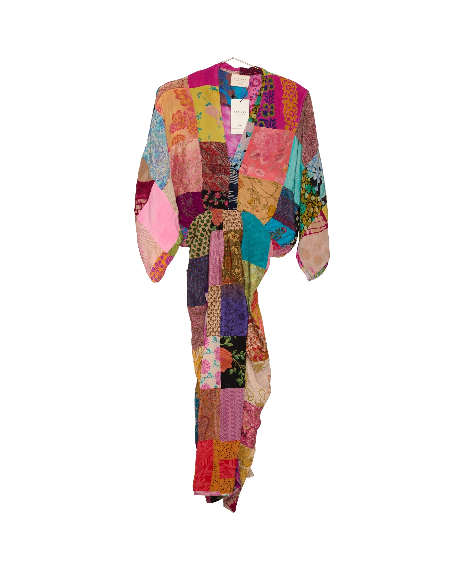 Juno SILK Patchwork Dress - No. 353