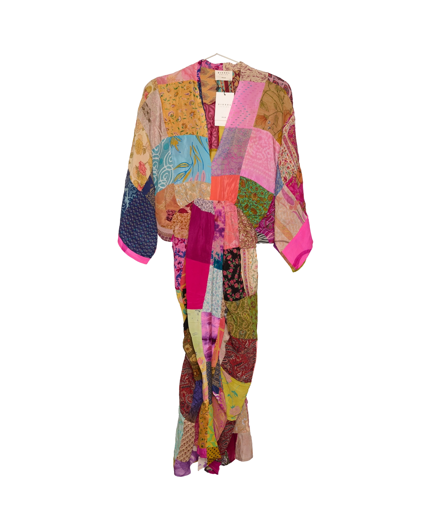 Juno SILK Patchwork Dress - No. 355