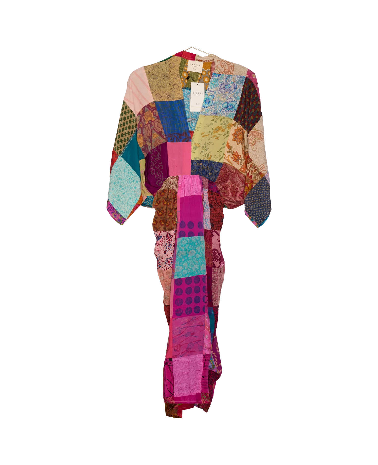 Juno SILK Patchwork Dress - No. 356