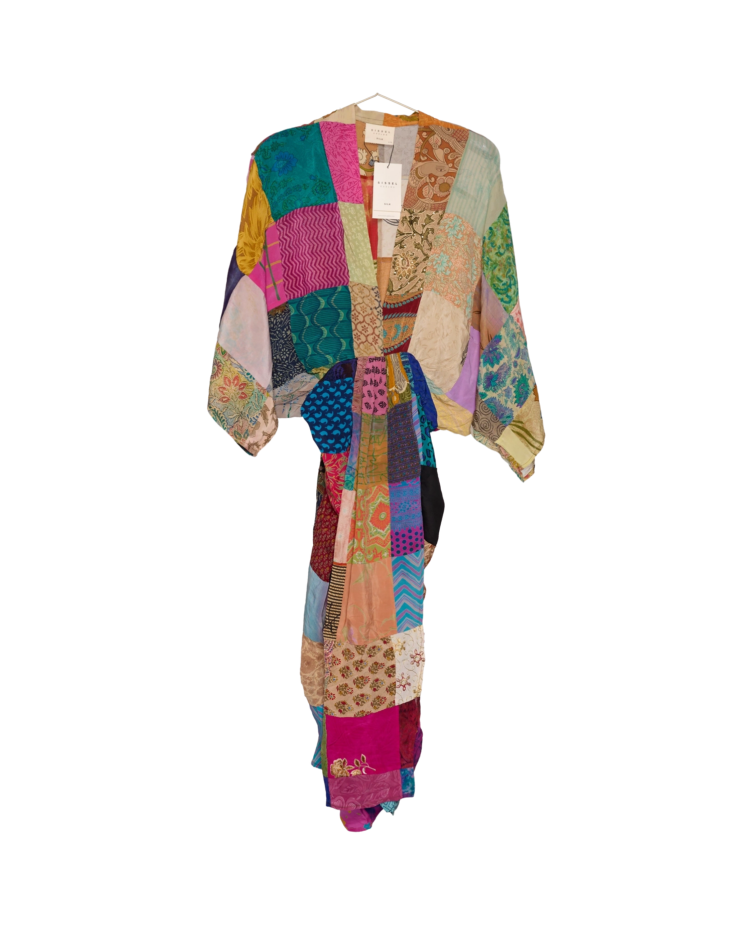Juno SILK Patchwork Dress - No. 389