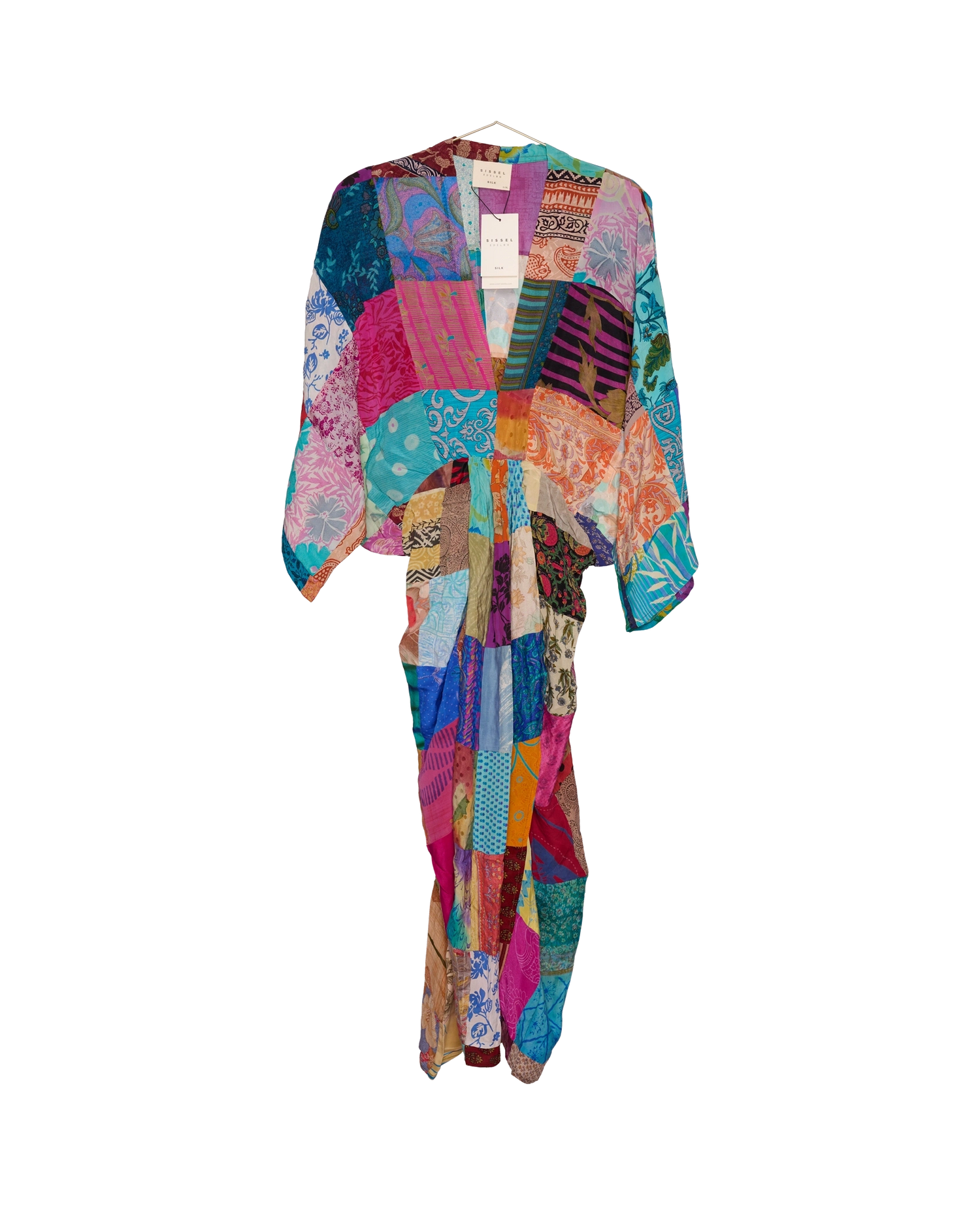 Juno SILK Patchwork Dress - No. 397