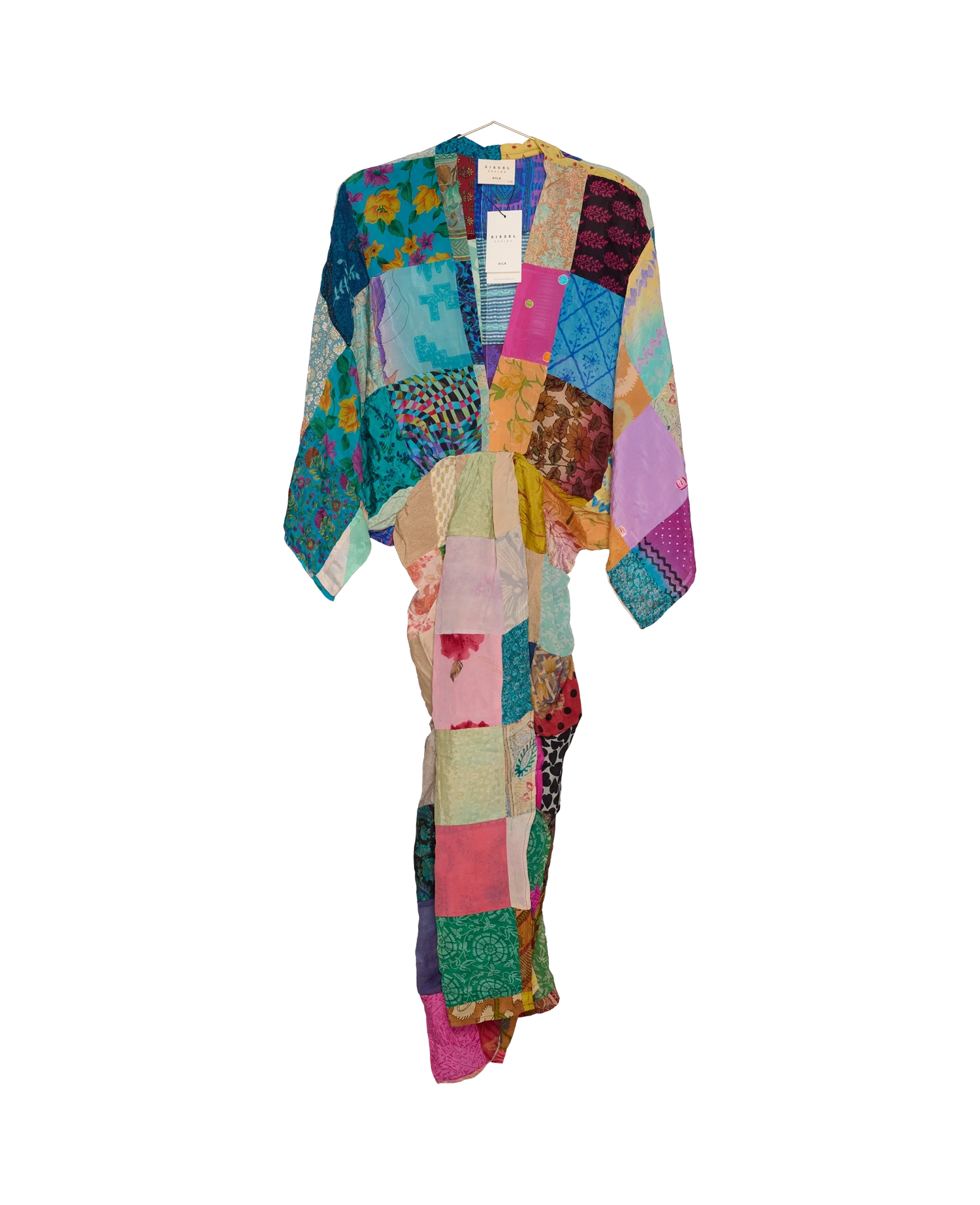 Juno SILK Patchwork Dress - No. 402