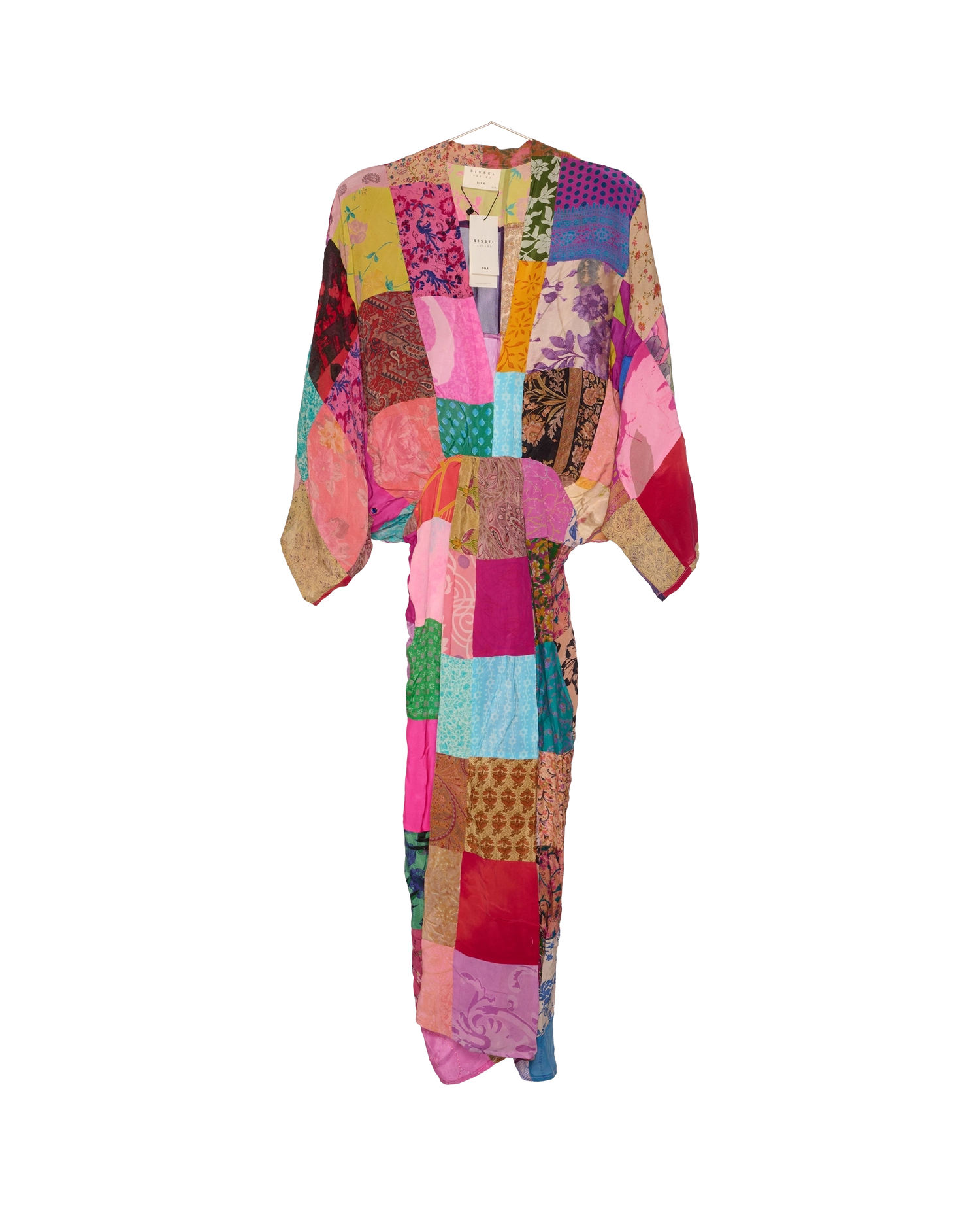 Juno SILK Patchwork Dress - No. 410