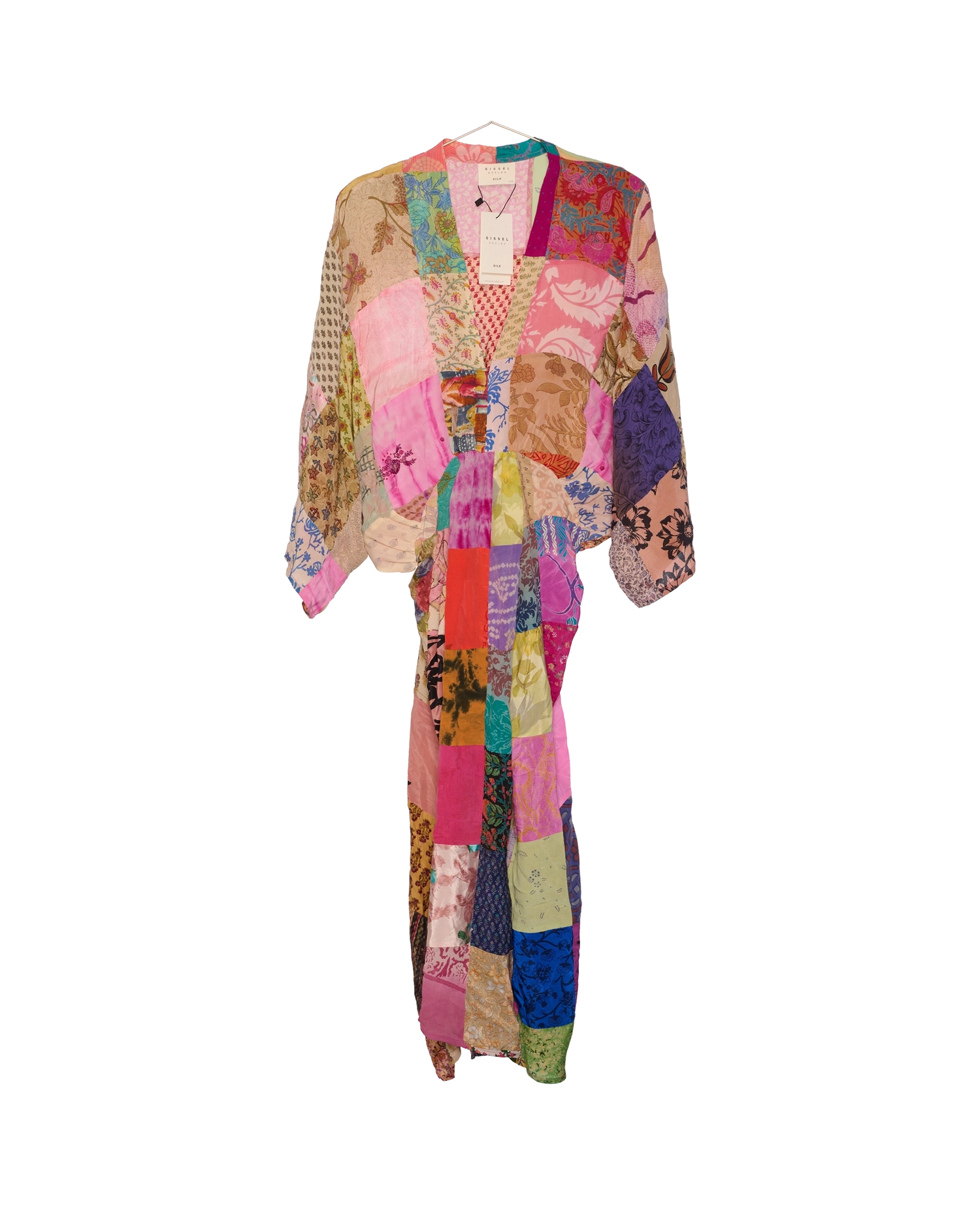 Juno SILK Patchwork Dress - No. 415
