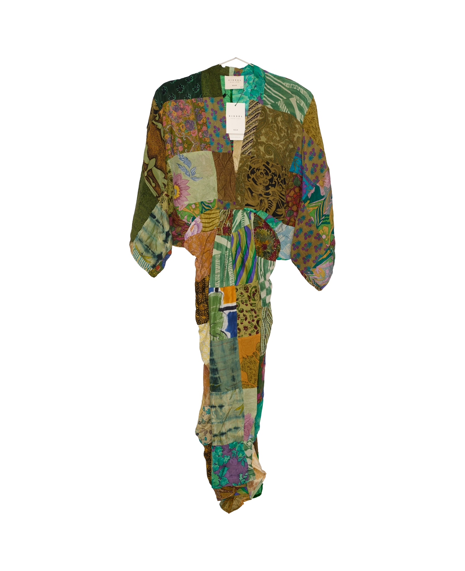 Juno SILK Patchwork Dress - No. 447